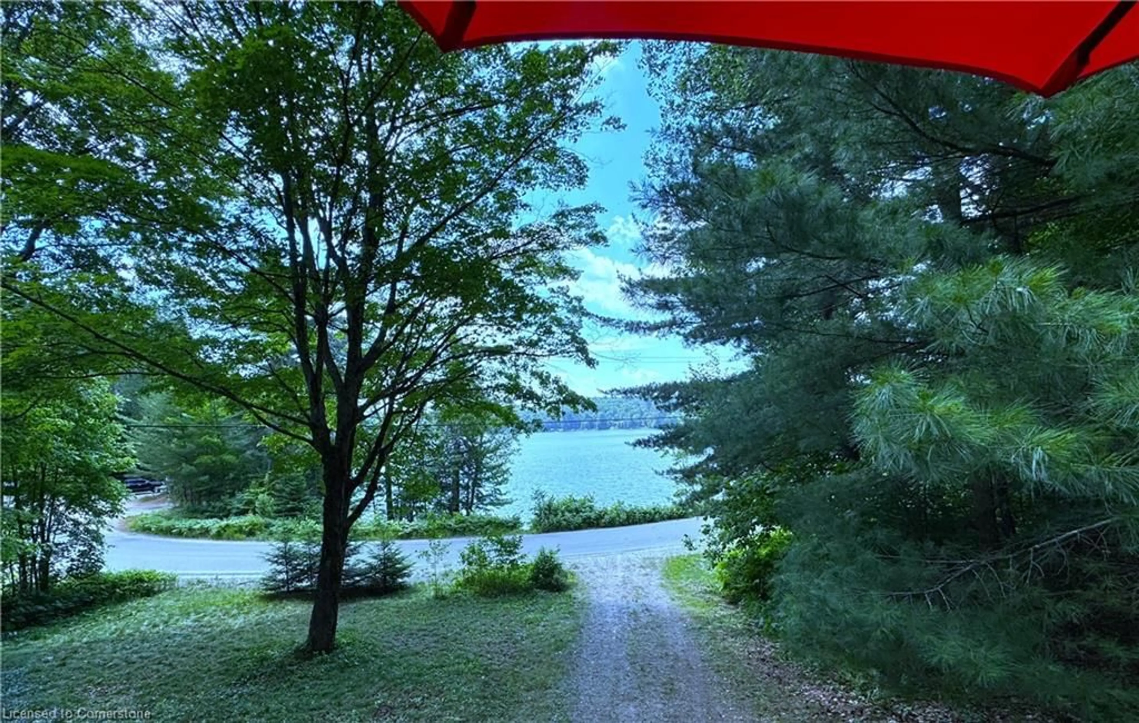 Patio, water/lake/river/ocean view for 5803 Haliburton Lake Rd, Dysart Ontario K0M 1S0