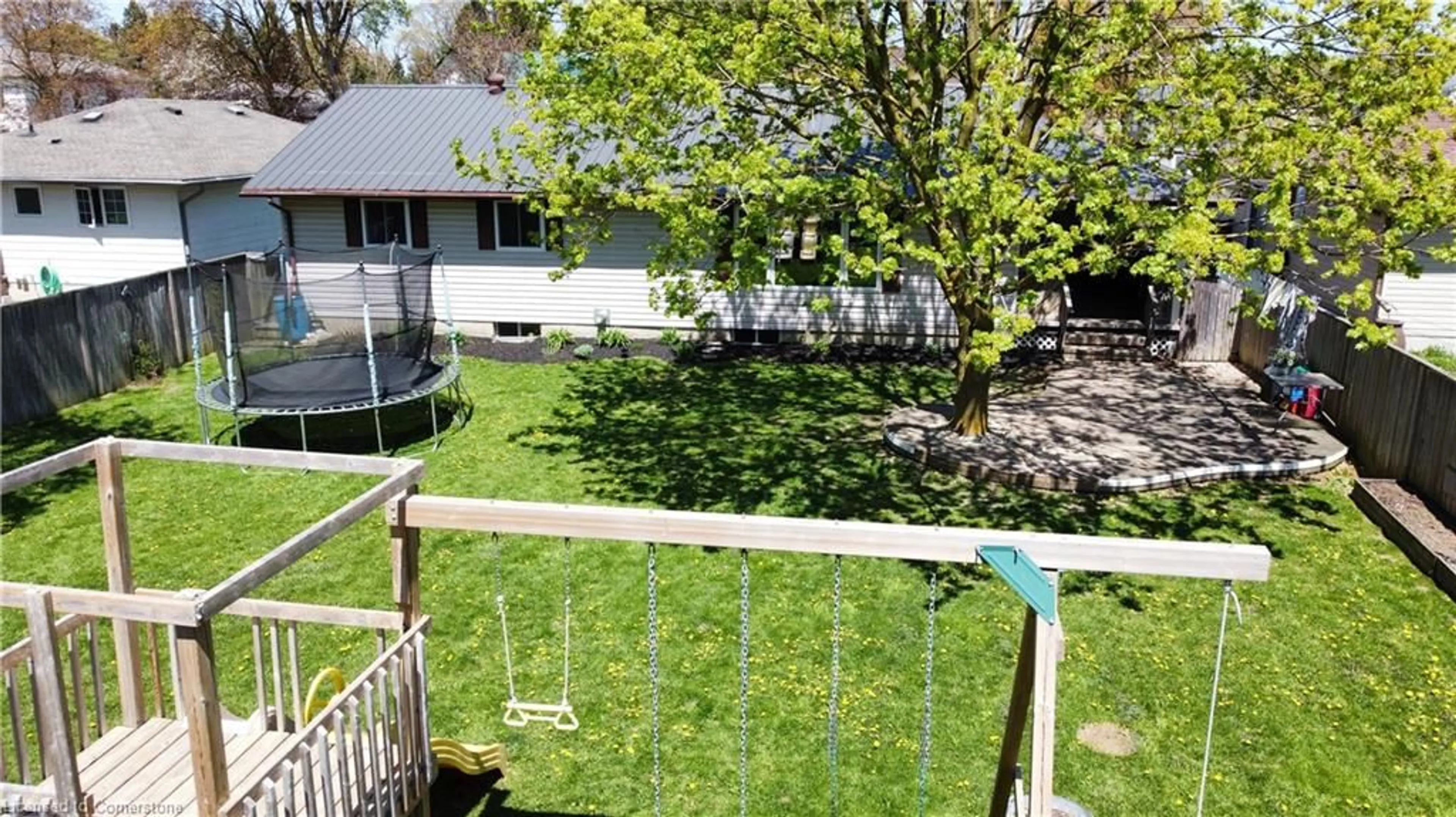 A pic from outside/outdoor area/front of a property/back of a property/a pic from drone, unknown for 250 Boulton St, Palmerston Ontario N0G 2P0