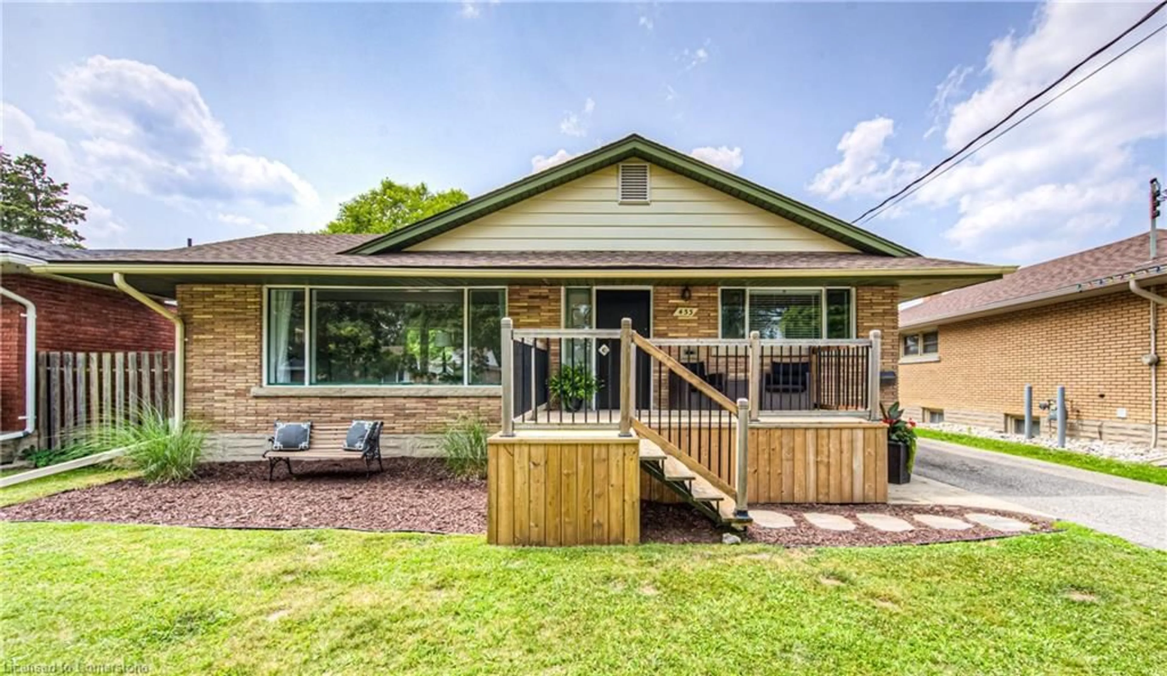 Home with brick exterior material, building for 433 Dumfries Ave, Kitchener Ontario N2H 2E9