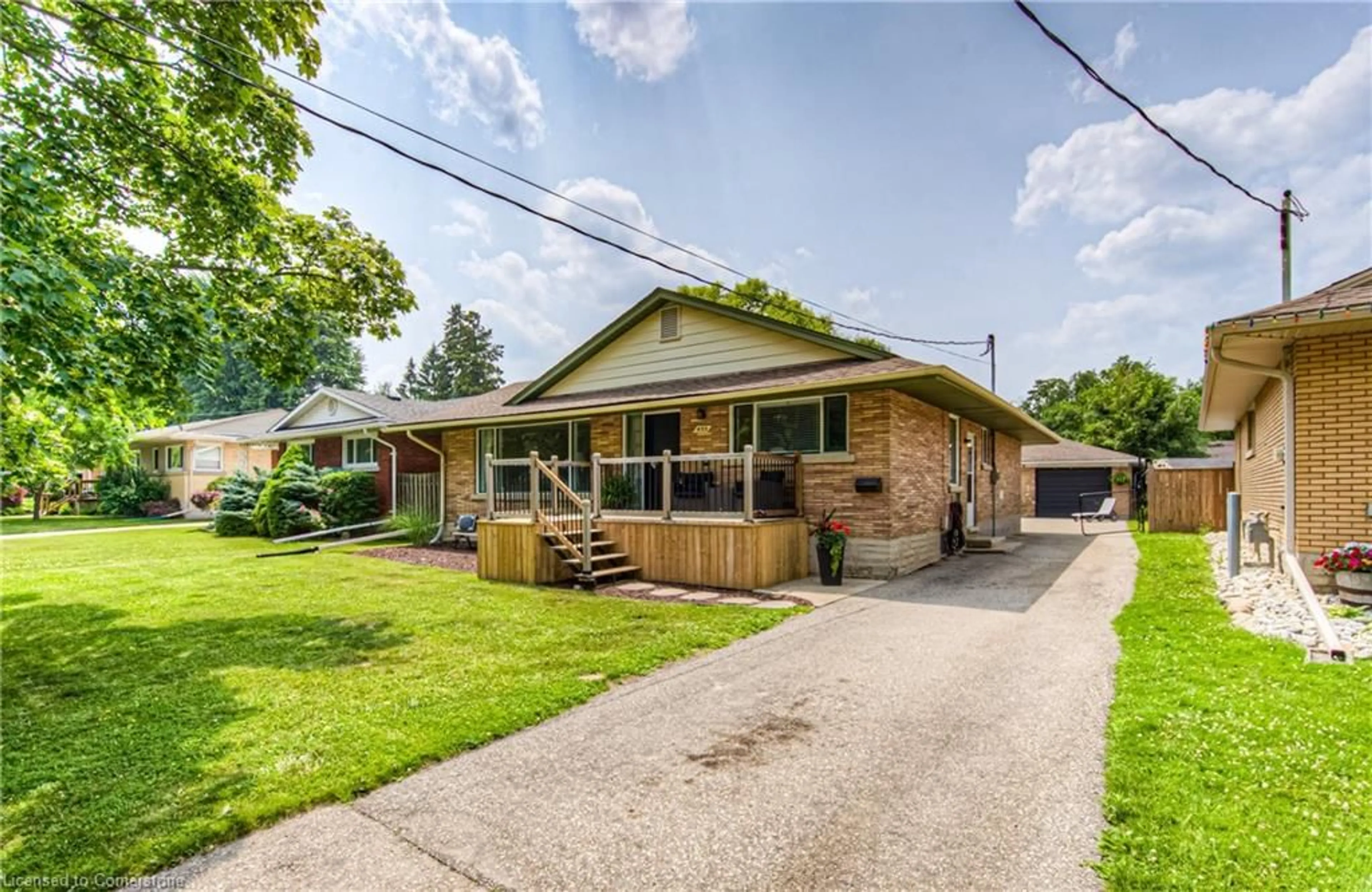 Home with brick exterior material, street for 433 Dumfries Ave, Kitchener Ontario N2H 2E9