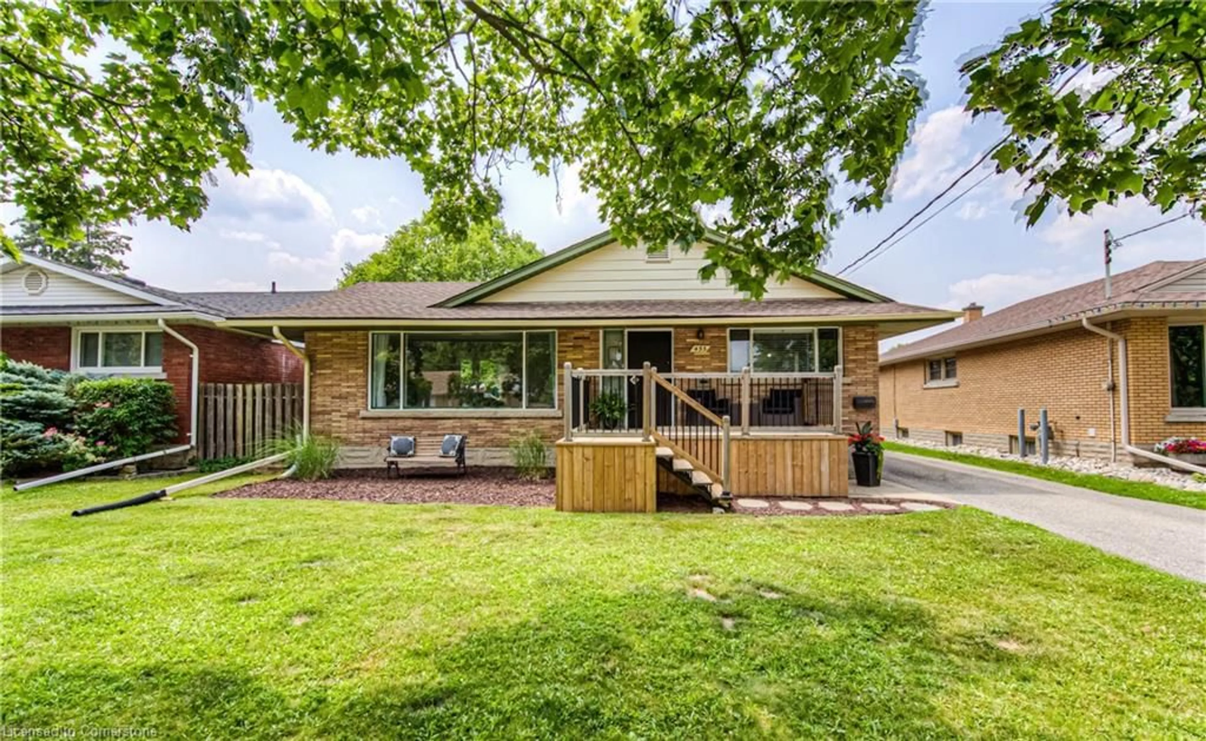 Home with brick exterior material, street for 433 Dumfries Ave, Kitchener Ontario N2H 2E9