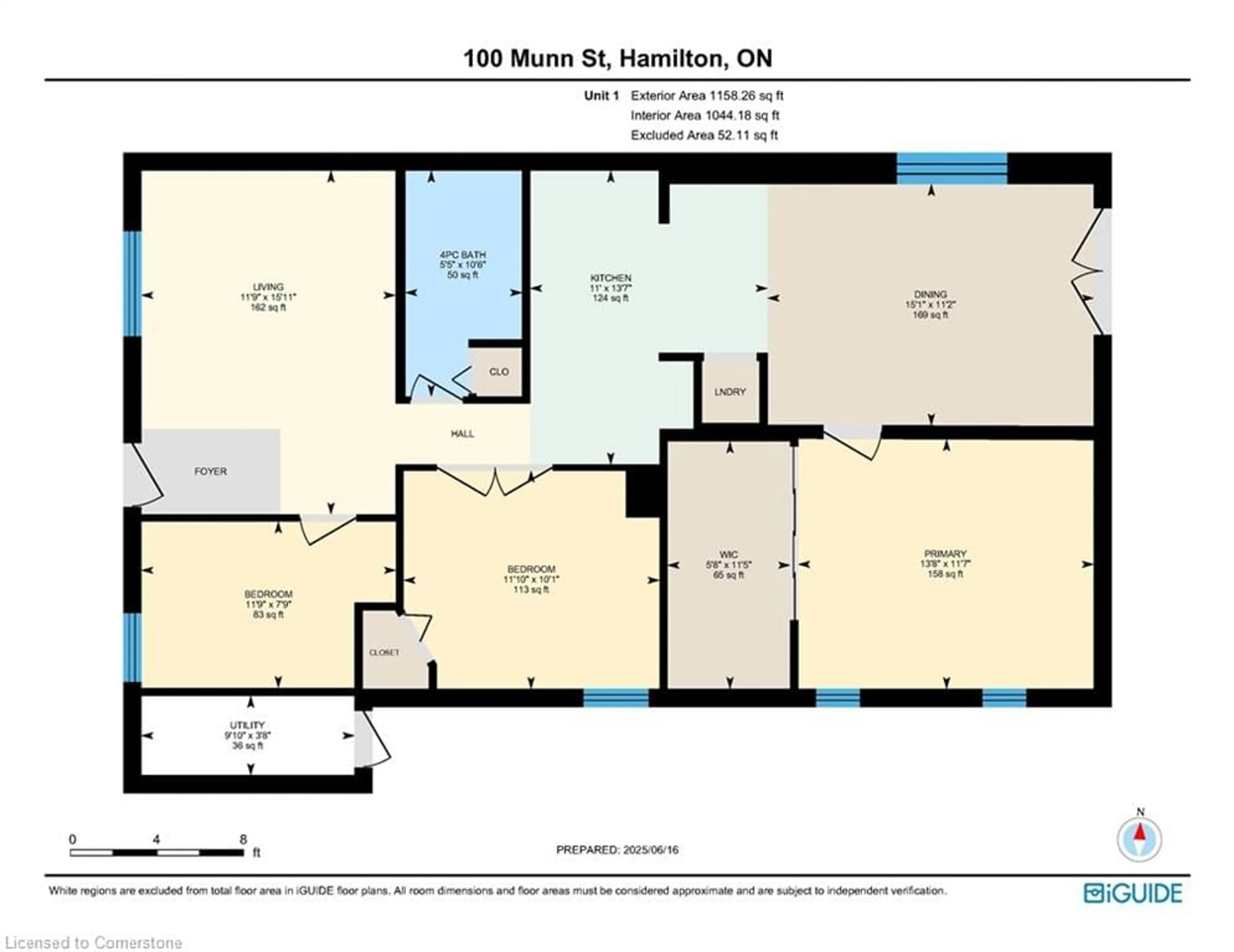 Floor plan for 100 Munn St, Hamilton Ontario L8V 1K3