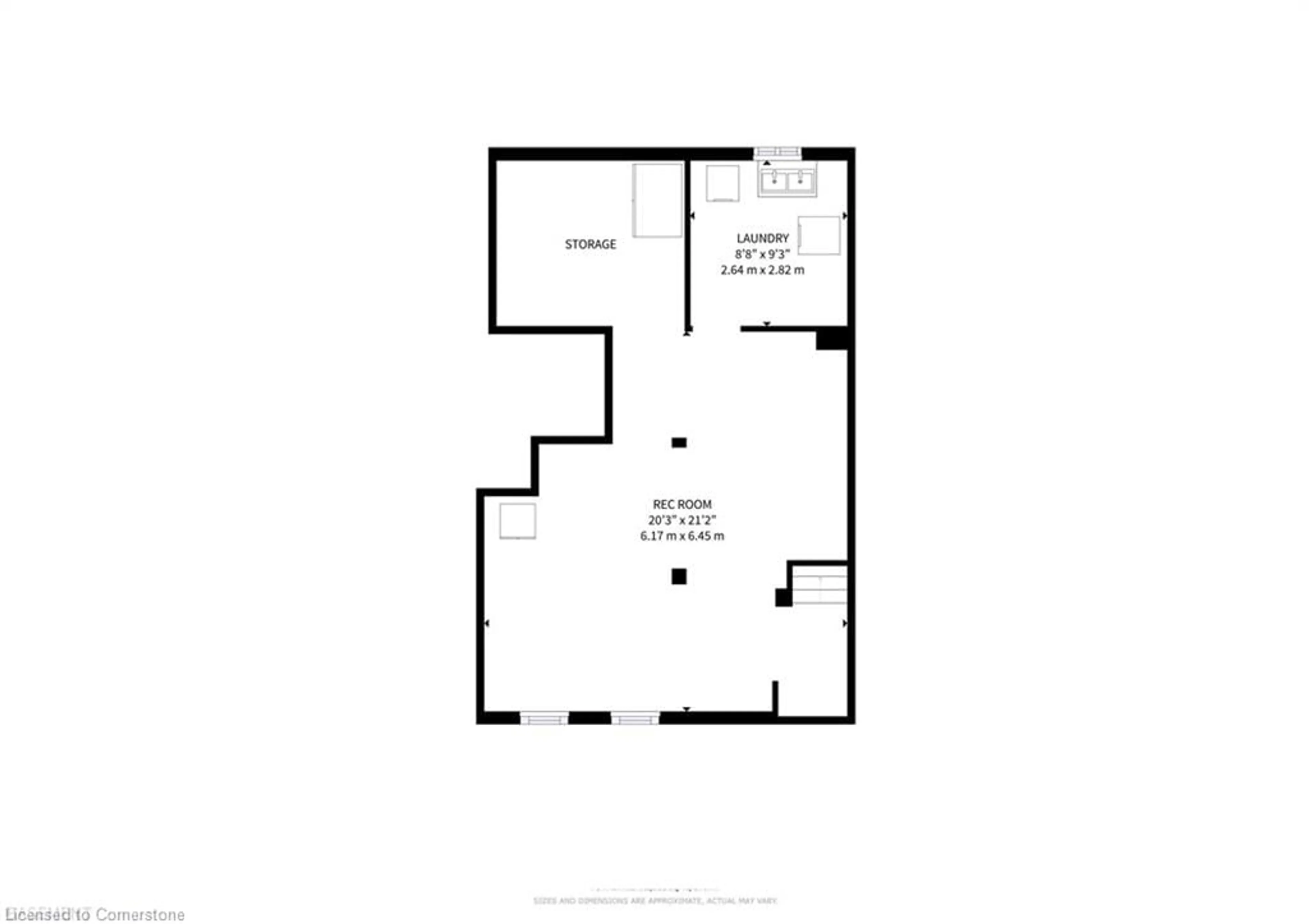 Floor plan for 28 Navenby Cres, Toronto Ontario M9L 1B2