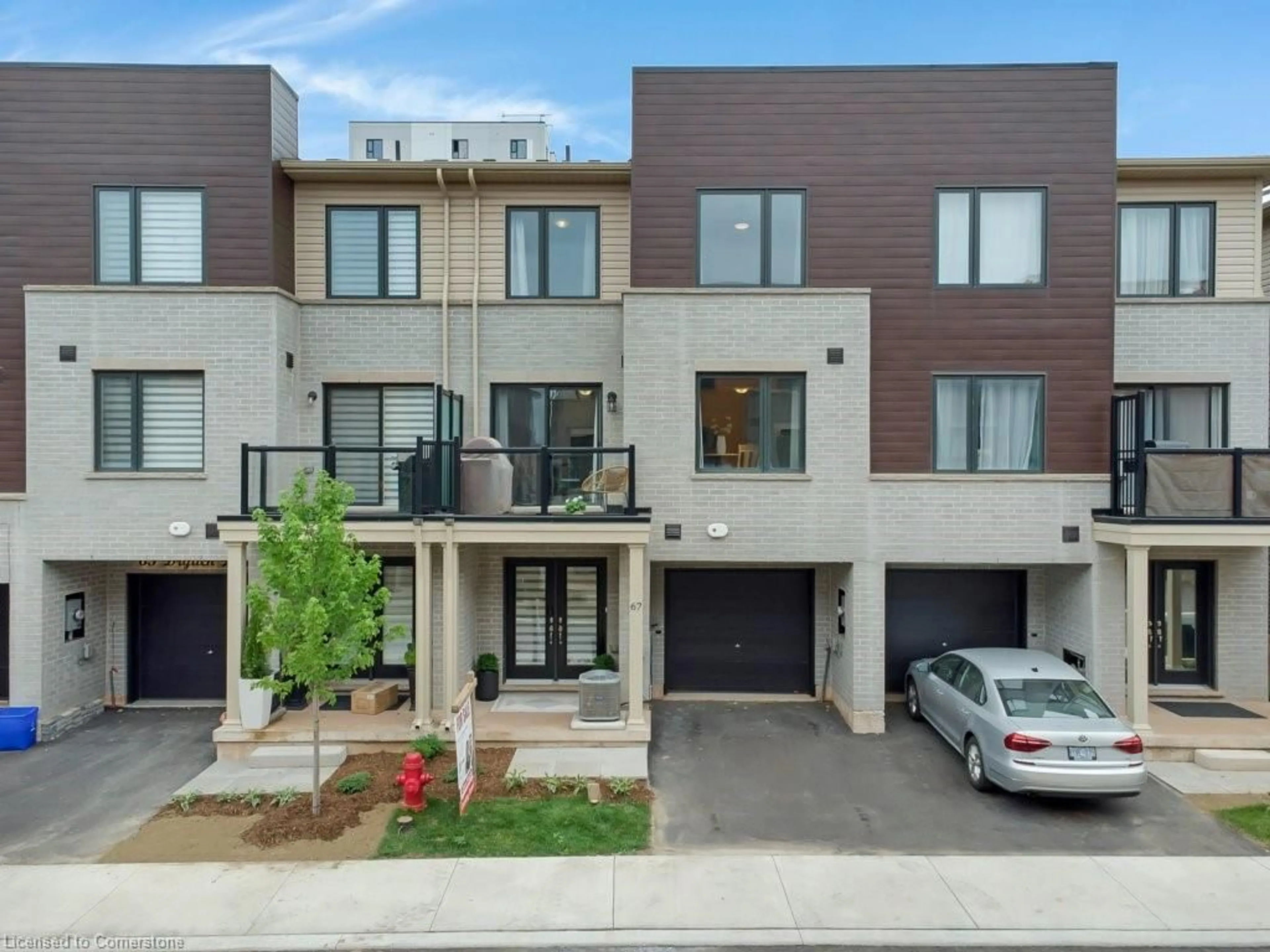 Home with brick exterior material, street for 67 Dryden Lane, Hamilton Ontario L8H 0B6