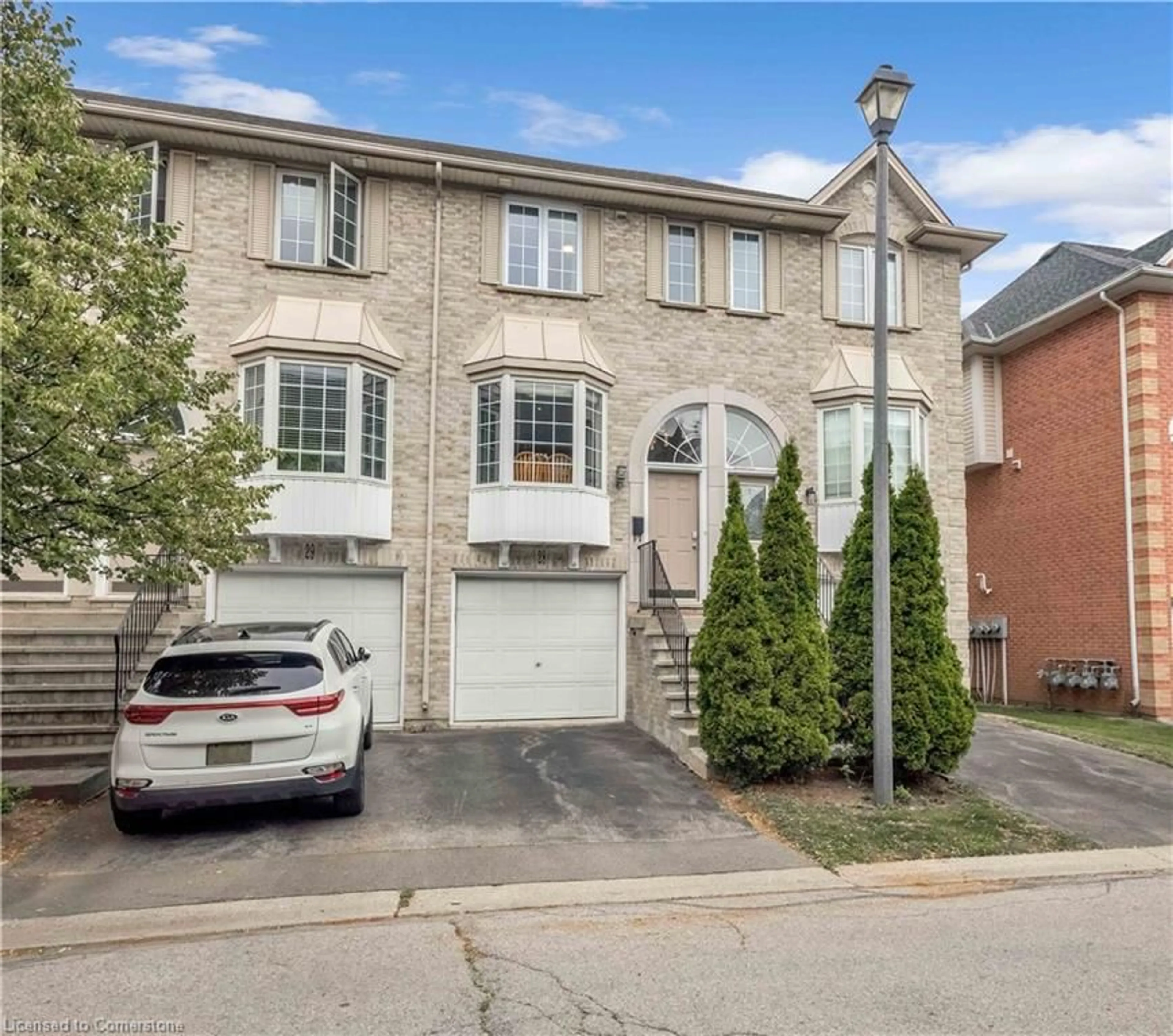 Home with brick exterior material, street for 3480 Upper Middle Rd #28, Burlington Ontario L7M 4R7