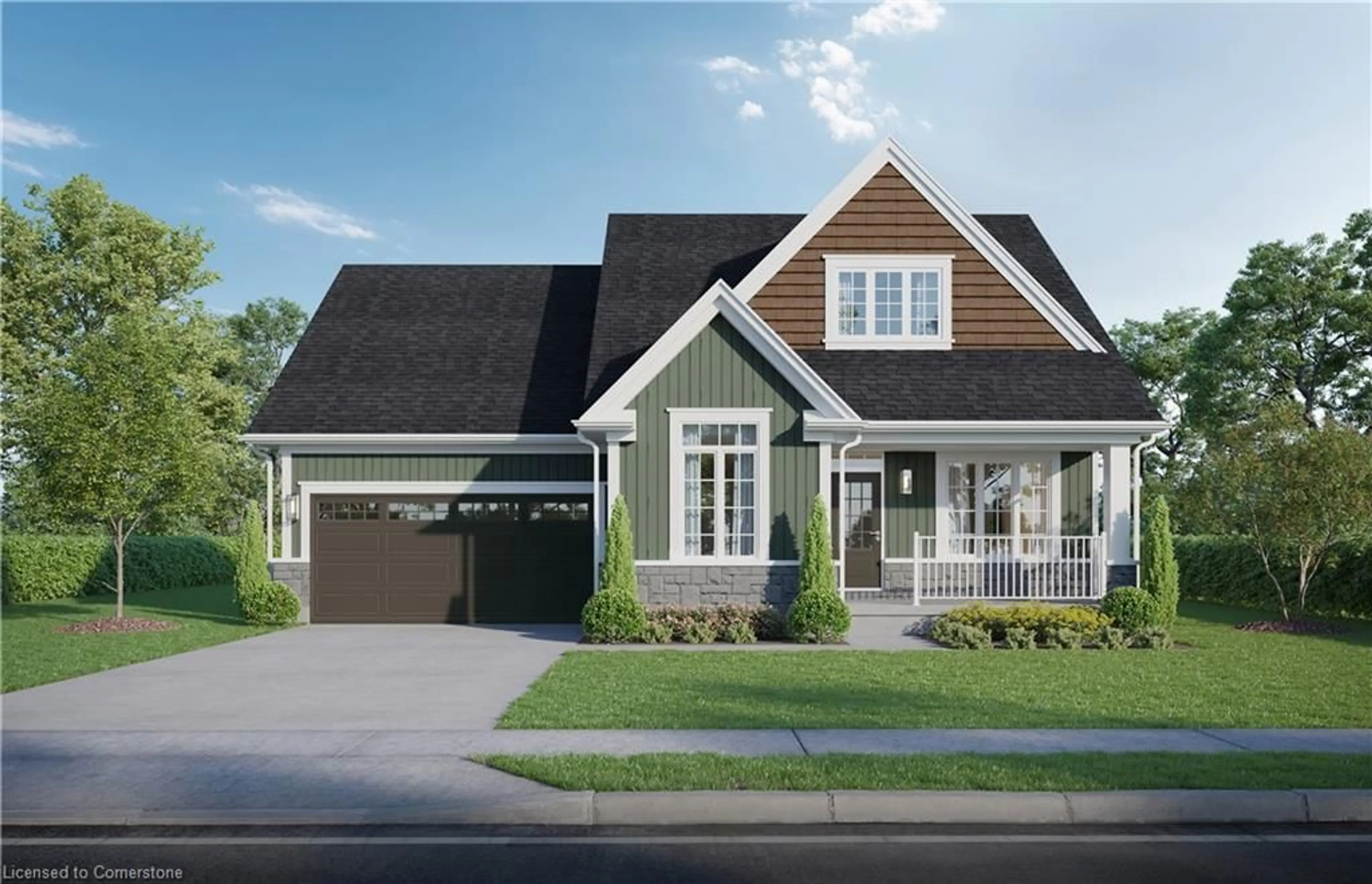 Home with brick exterior material, street for 2797 Red Maple Ave #27, Jordan Station Ontario L0R 1S0