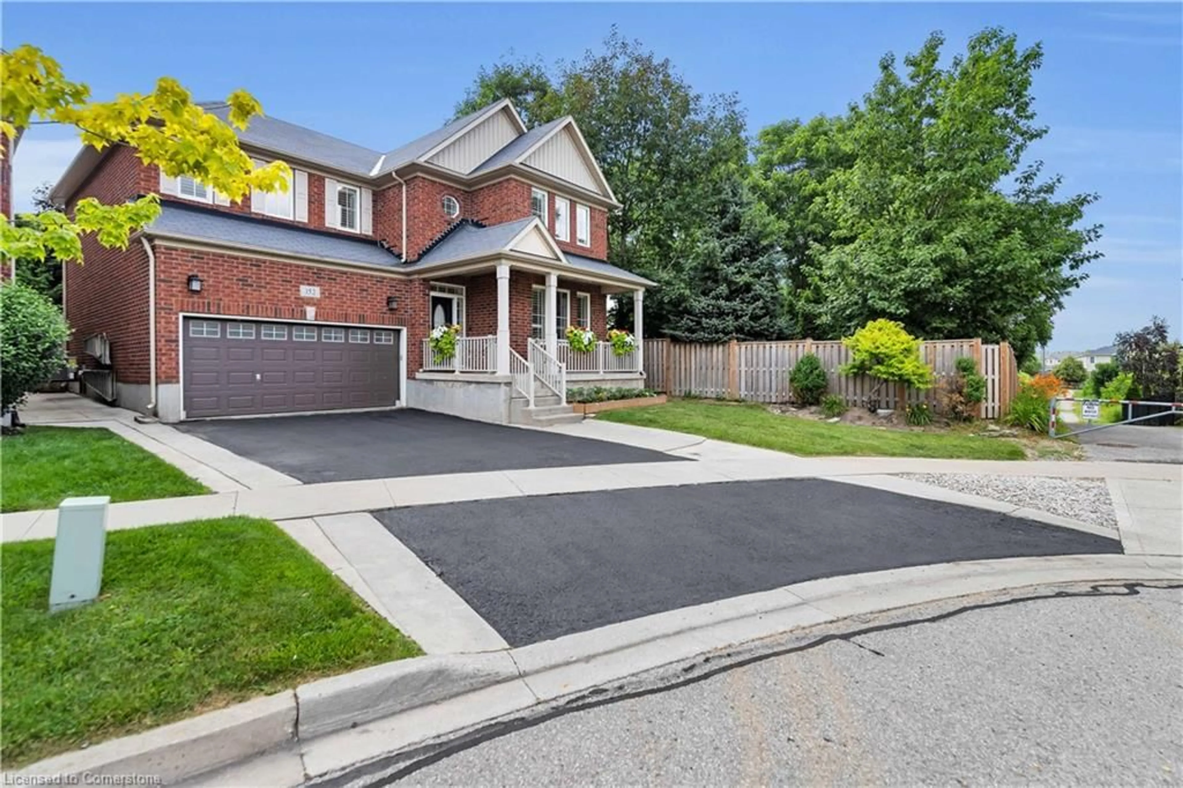 Home with brick exterior material, street for 152 Fletcher Cir, Cambridge Ontario N3C 0B6