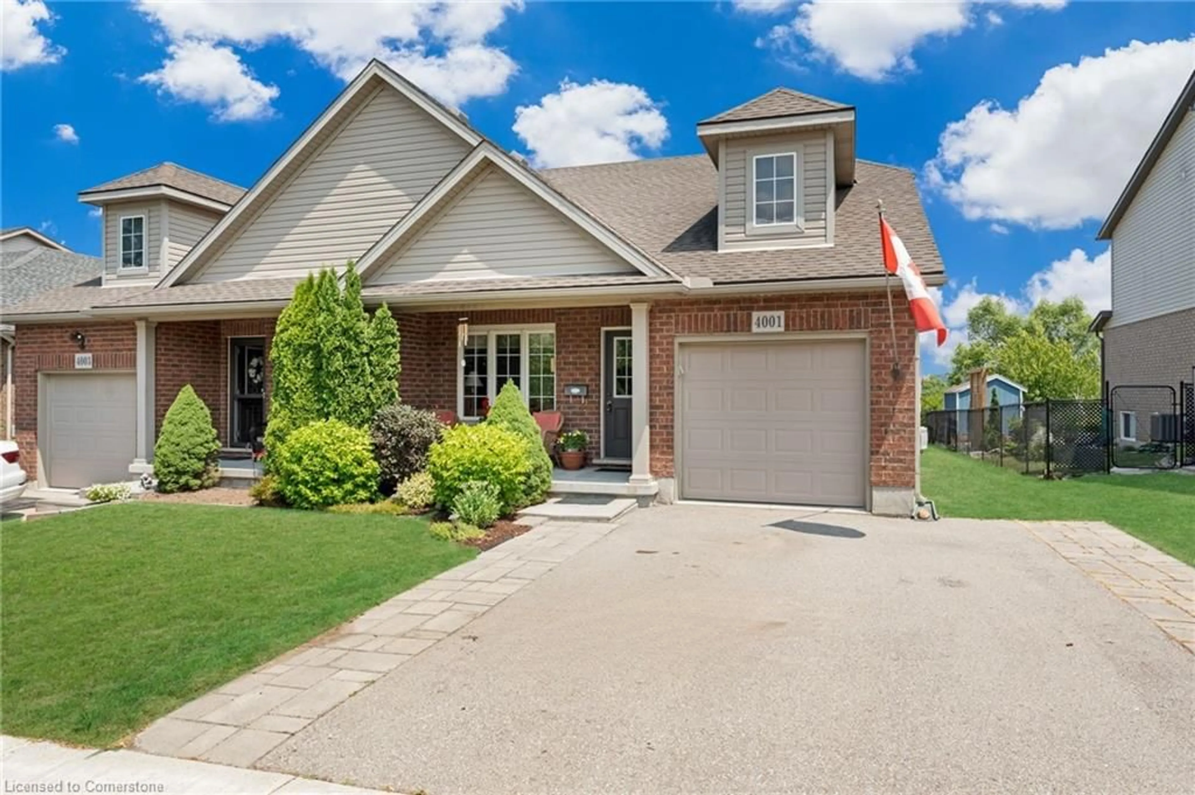 Home with brick exterior material, street for 4001 Ashby Dr, Beamsville Ontario L3J 0H1