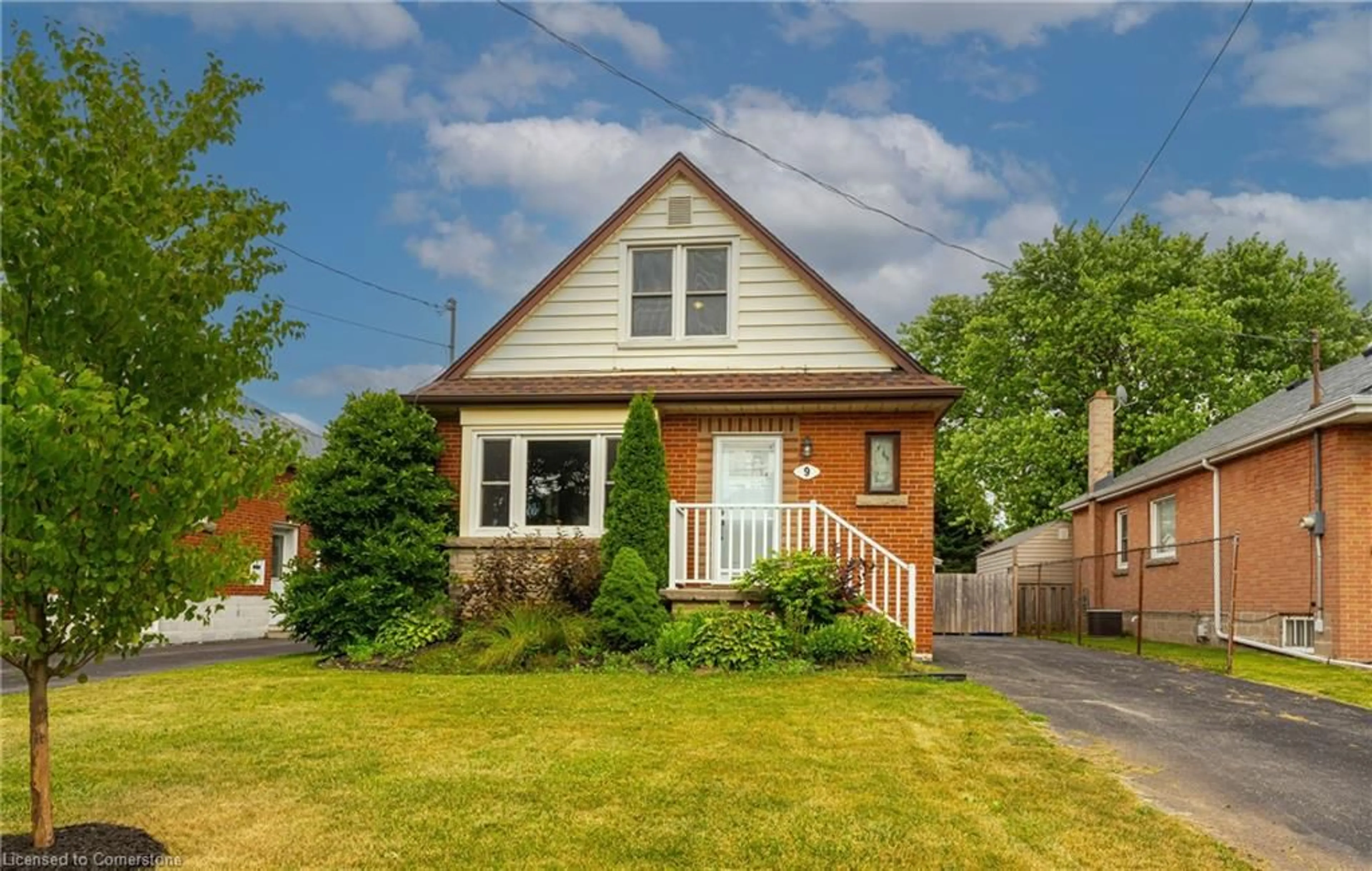 Home with brick exterior material, street for 9 East 41st St, Hamilton Ontario L8T 2Z3