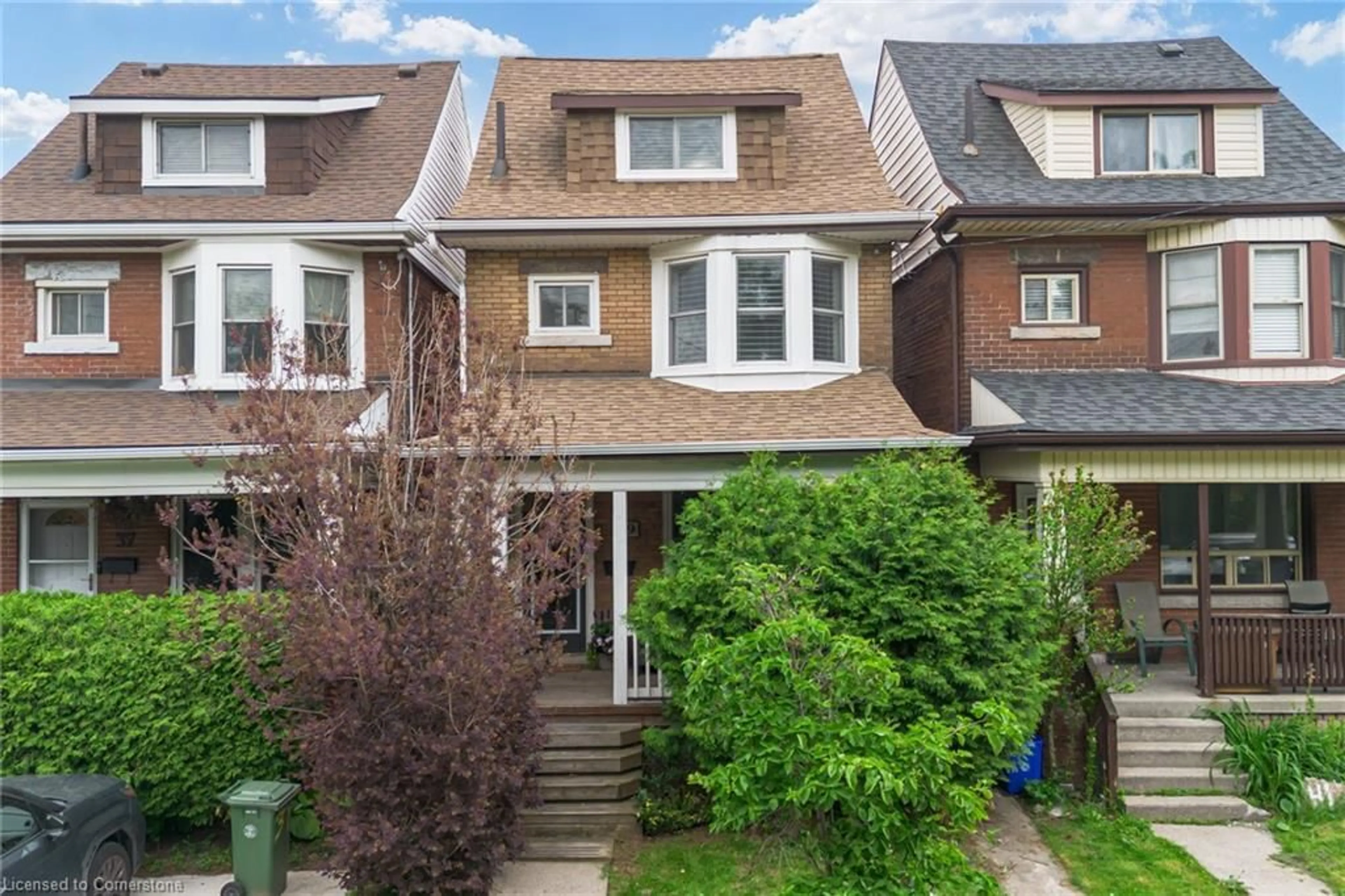 Home with brick exterior material, street for 39 East Bend Ave, Hamilton Ontario L8M 3E4