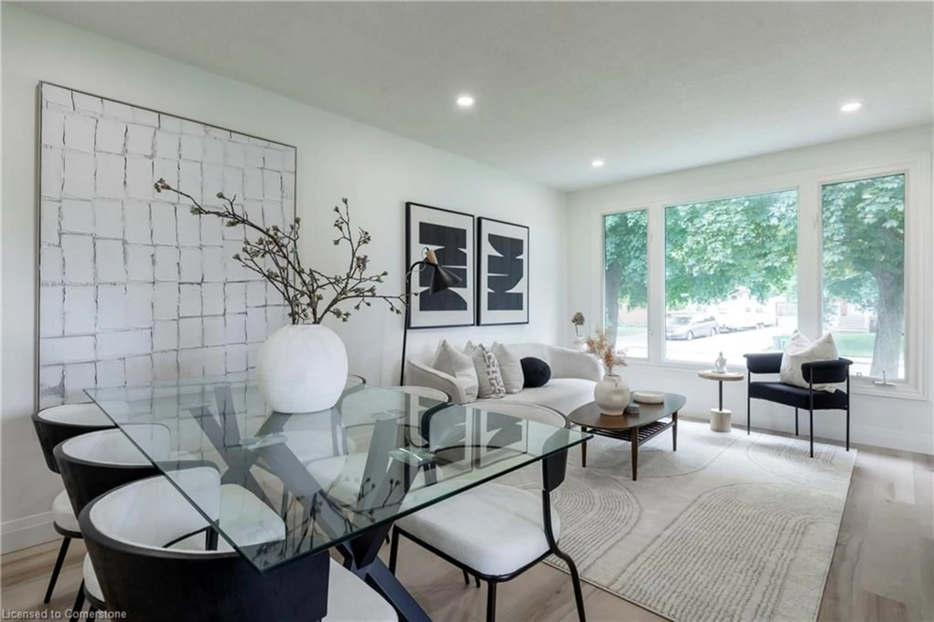Living room with furniture, unknown for 20 Laird Dr, Hamilton Ontario L8T 4L7