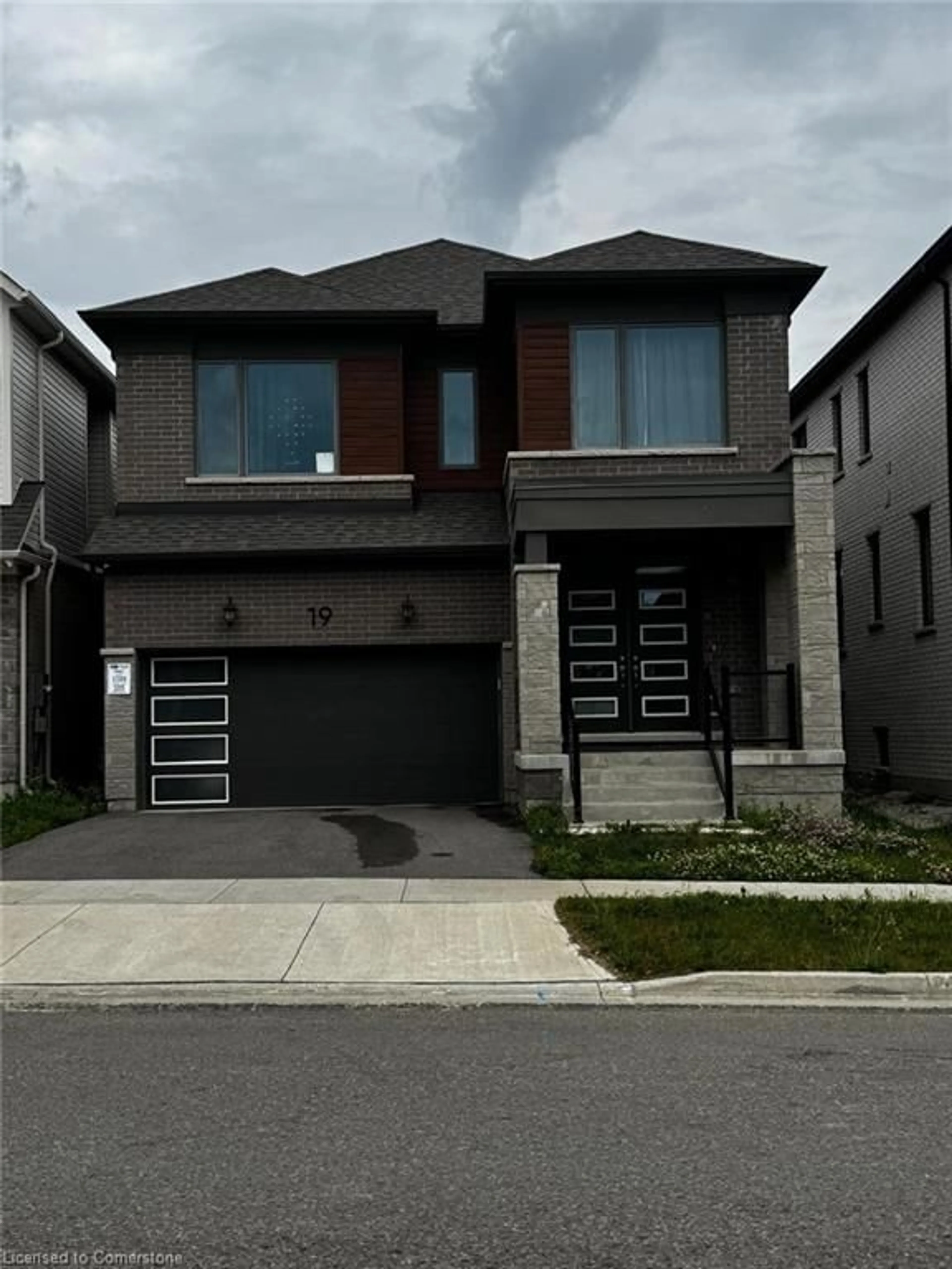 Home with brick exterior material, street for 19 William Nador St, Kitchener Ontario N2R 0S3
