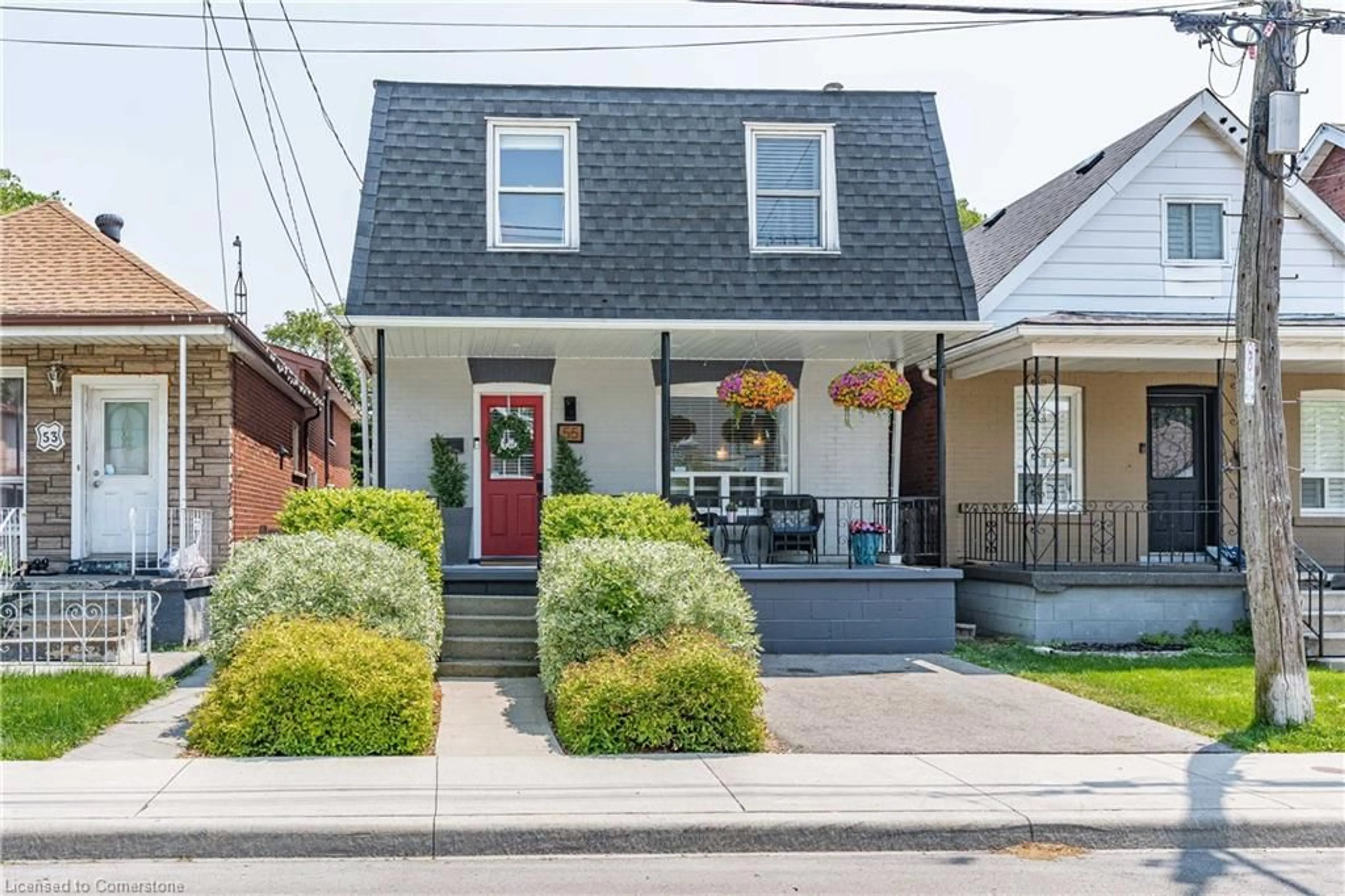 Home with brick exterior material, street for 55 East 22nd St, Hamilton Ontario L8V 2V4