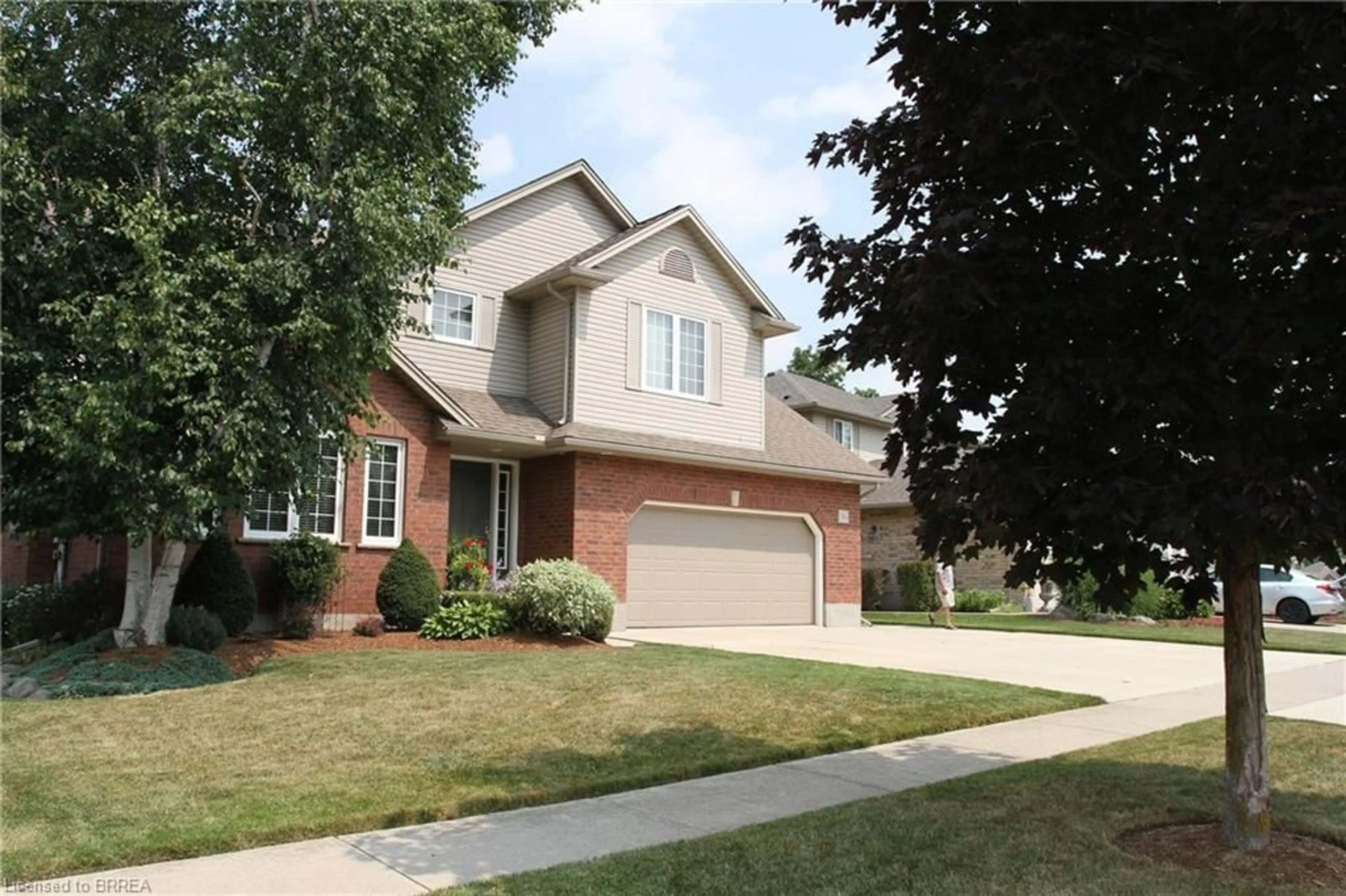 Home with brick exterior material, street for 36 Laschinger Blvd, New Hamburg Ontario N3A 2G7