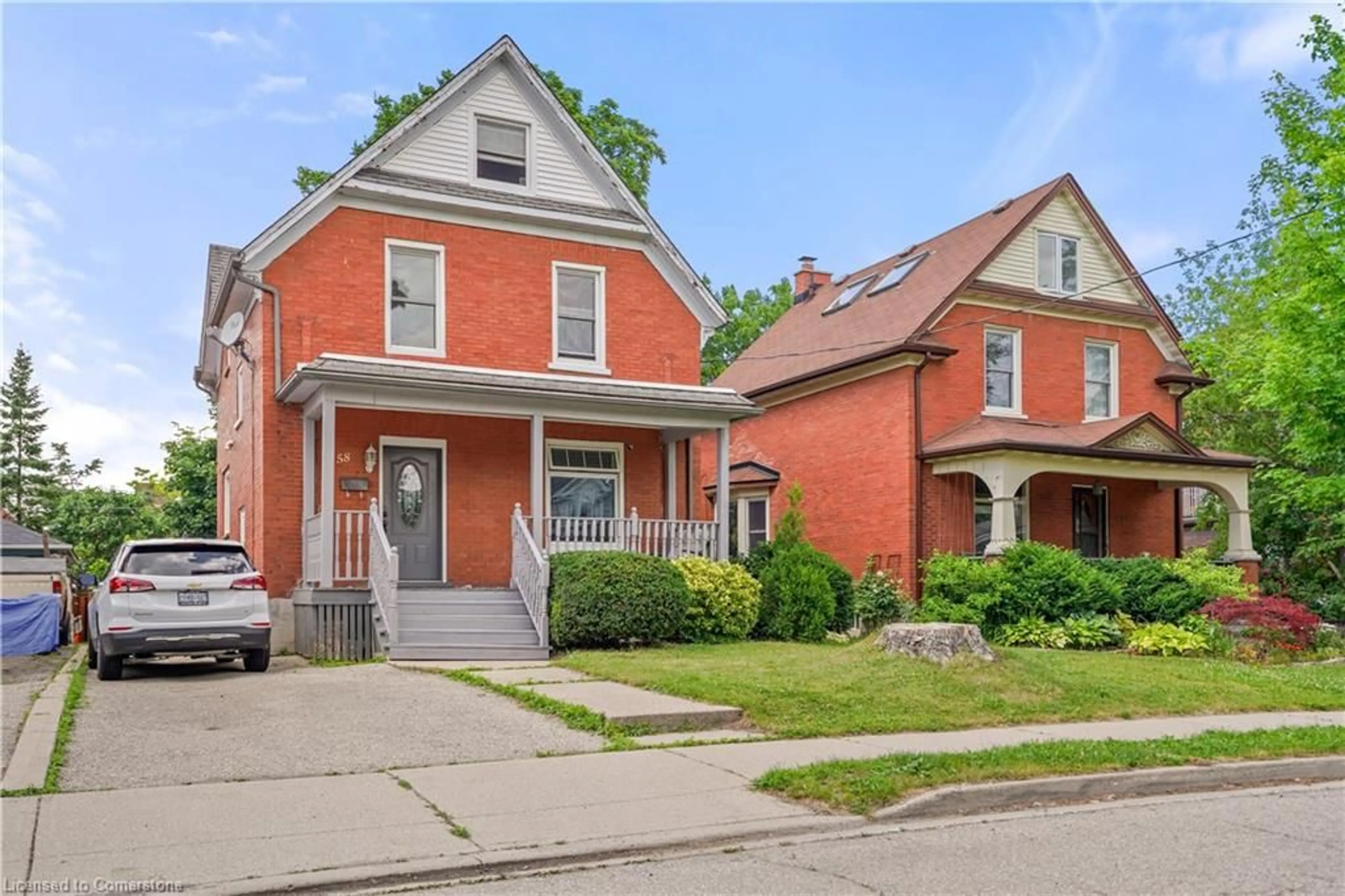 Home with brick exterior material, street for 58 Pandora Ave, Kitchener Ontario N2H 3C3