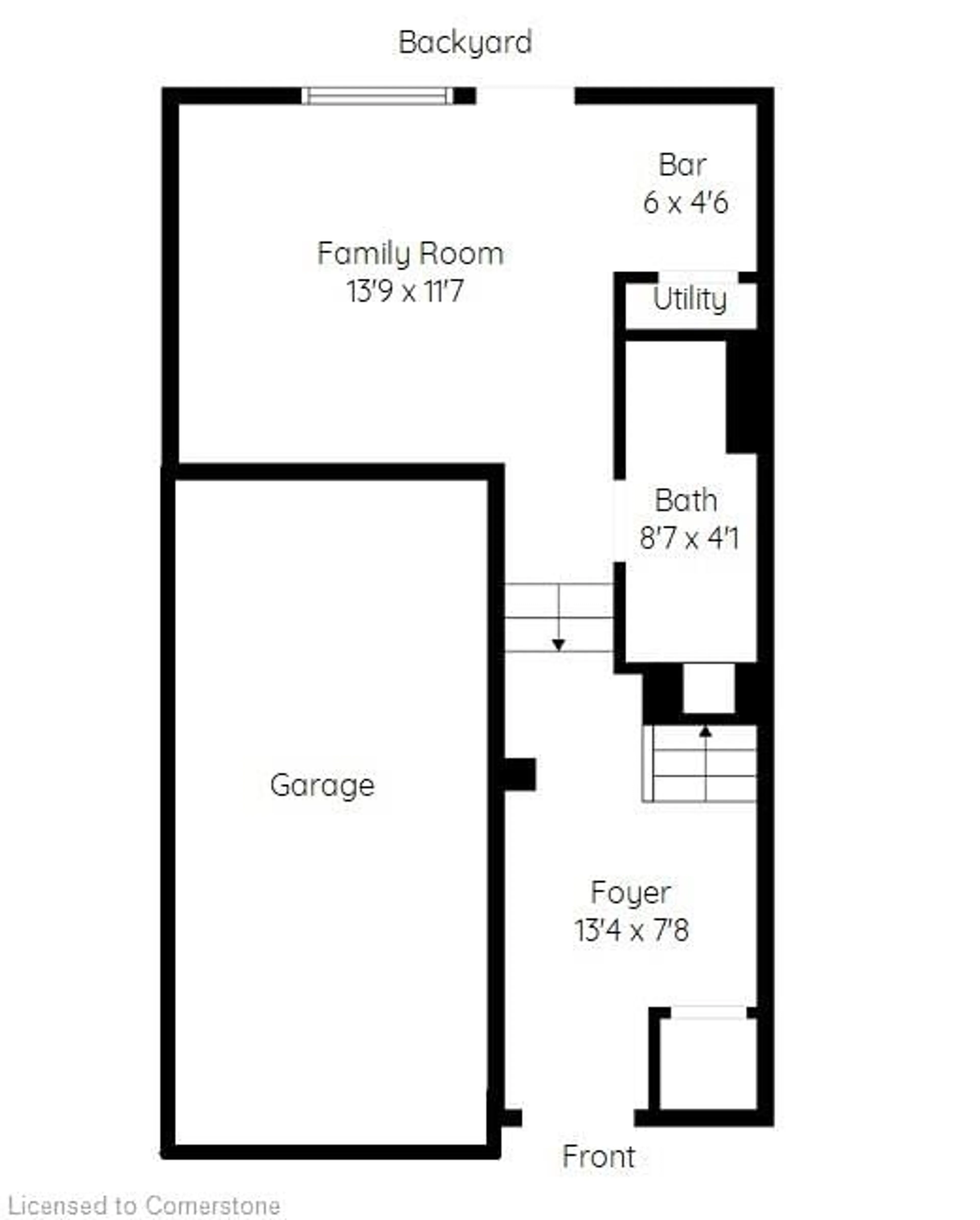 Floor plan for 1 Patrice Crt #58, Dundas Ontario L9H 5P4