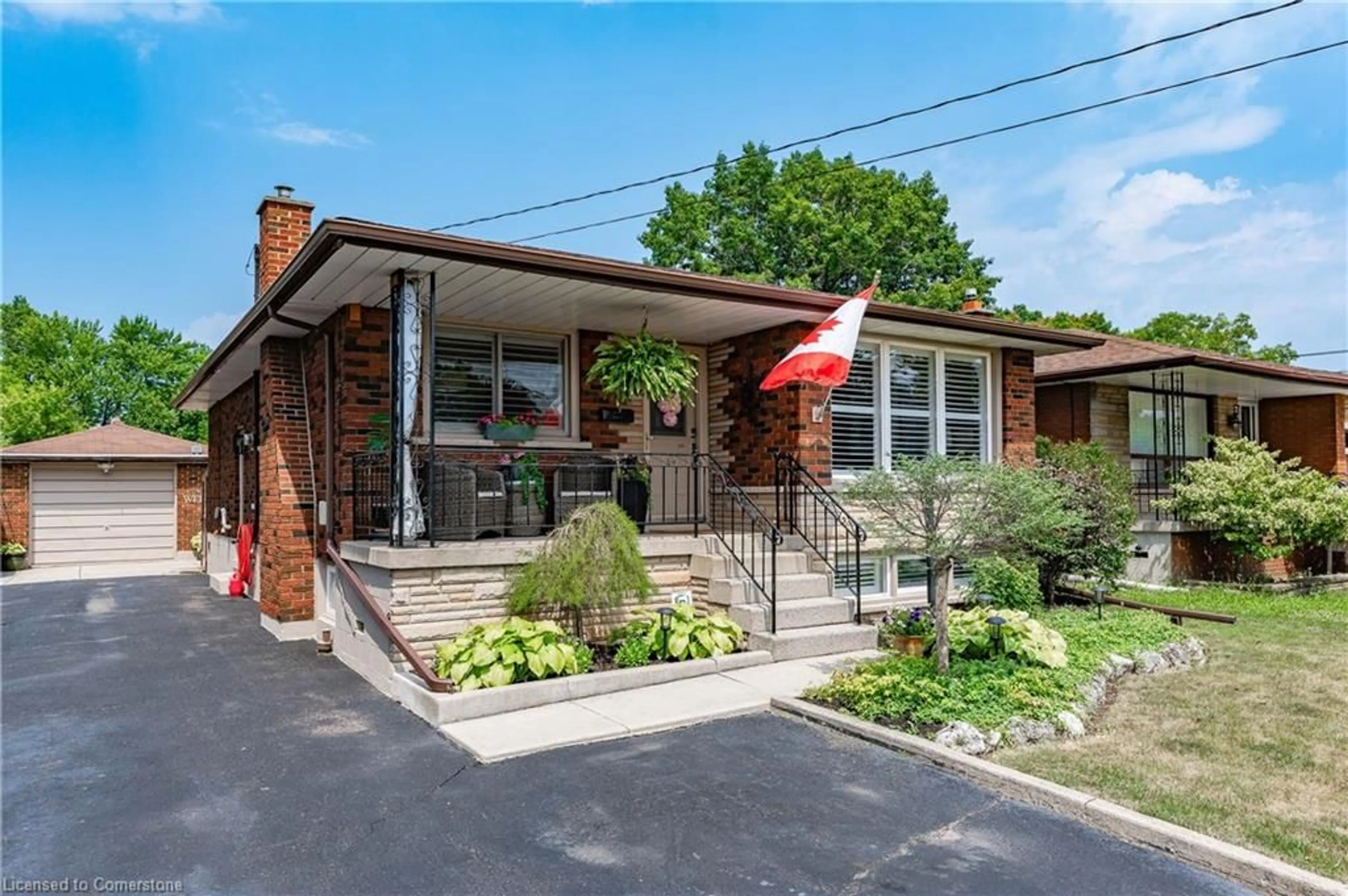Home with brick exterior material, street for 5 Embury Crt, Hamilton Ontario L8H 3E9