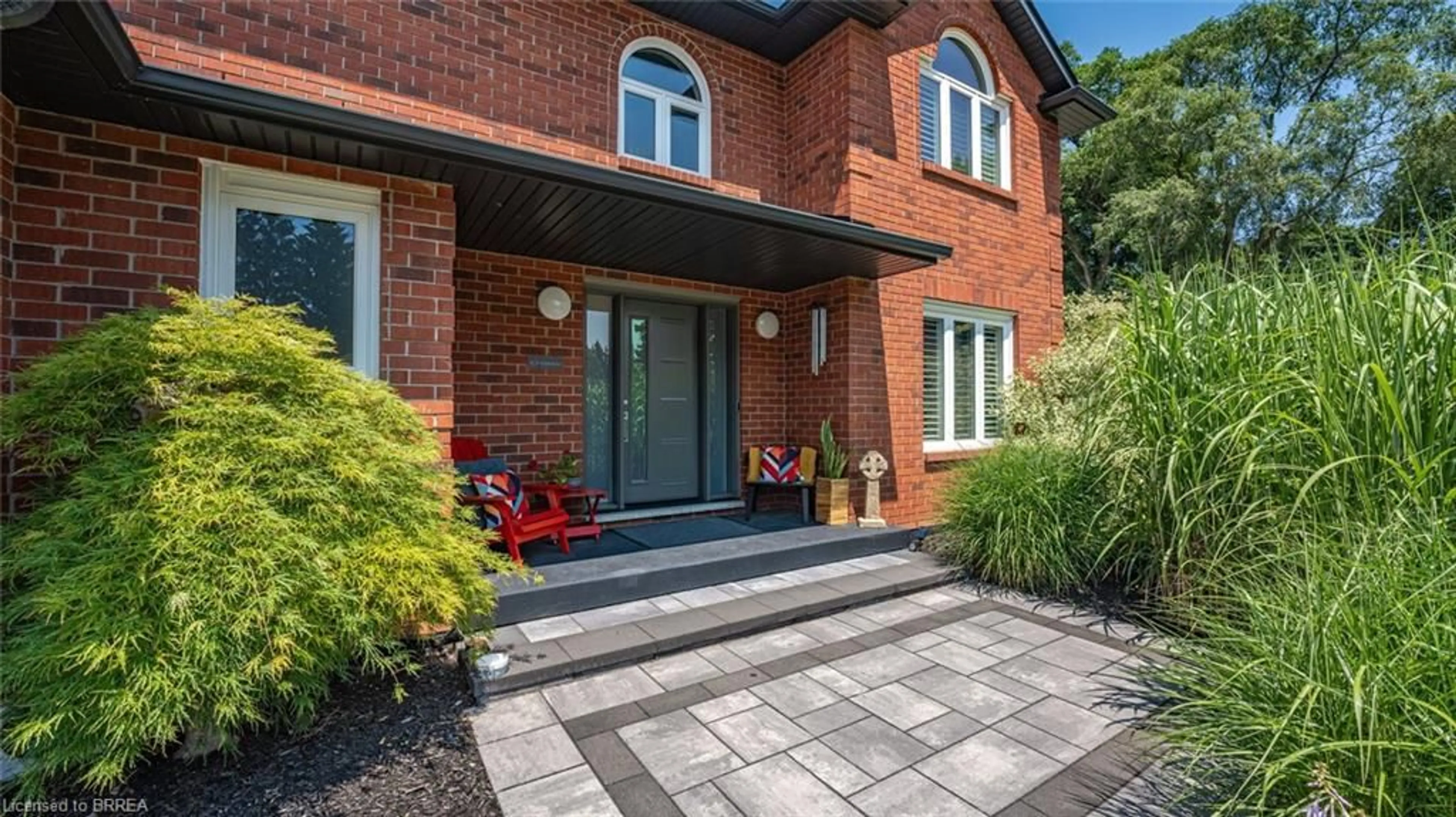 Home with brick exterior material, street for 45 Carnegie Pl, Ancaster Ontario L9G 4T9