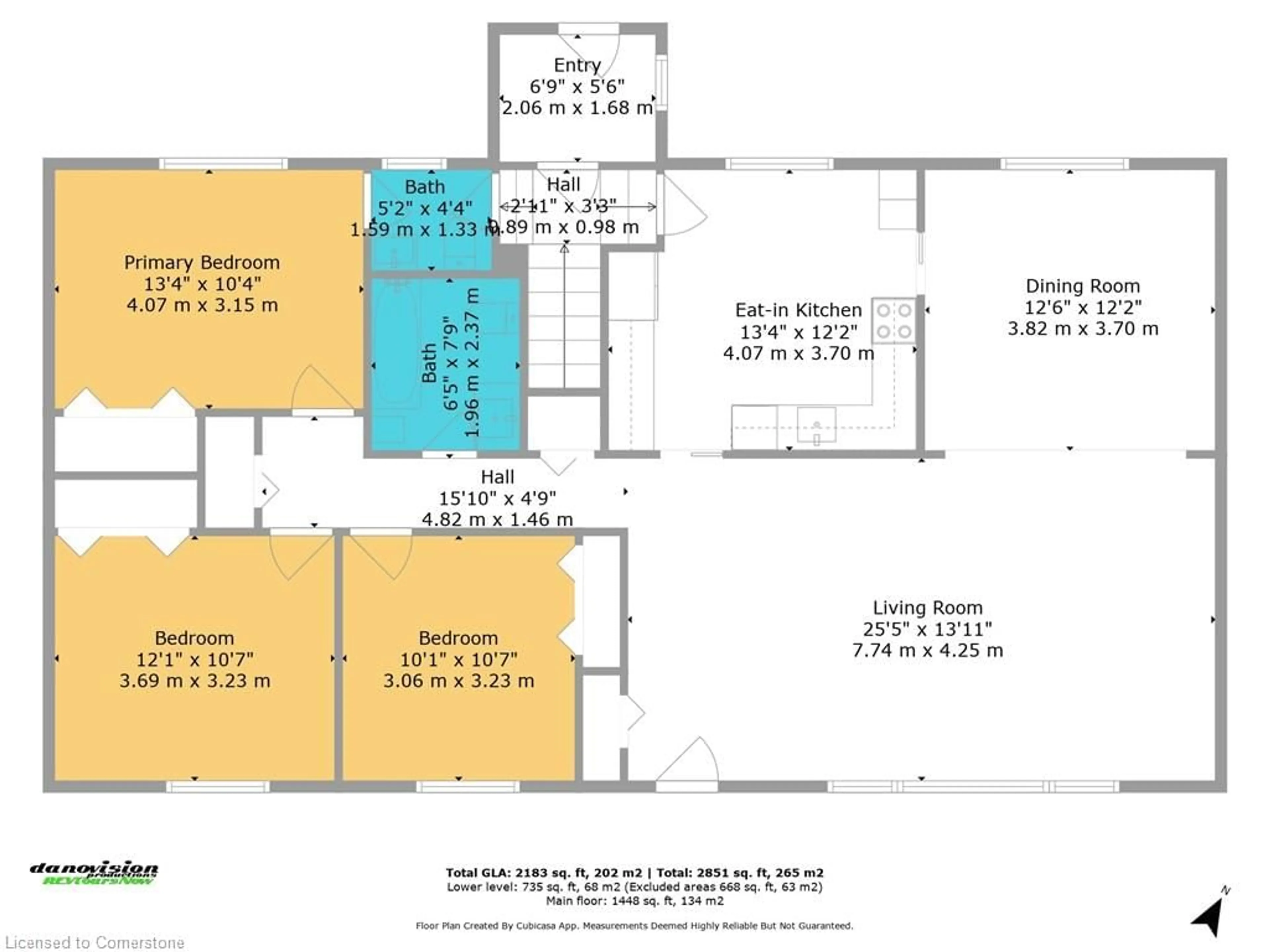 Floor plan for 1499 Mcdowell Rd, Simcoe Ontario N3Y 4K5