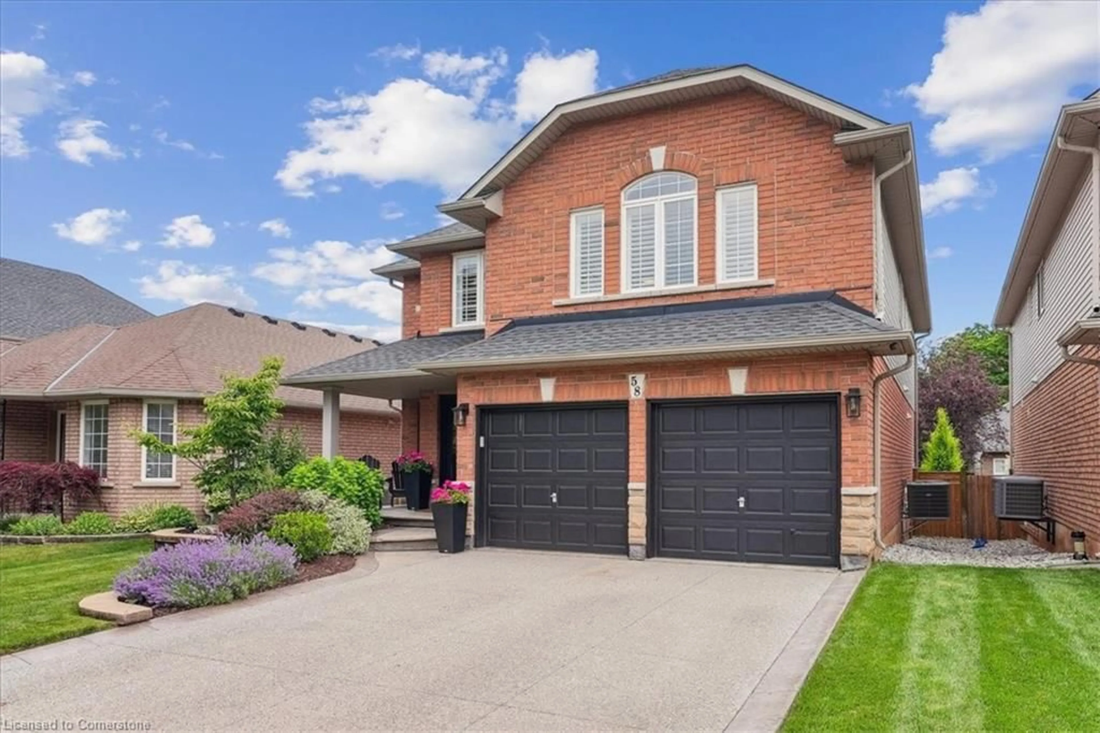 Home with brick exterior material, street for 58 Hickory Cres, Grimsby Ontario L3M 5P9