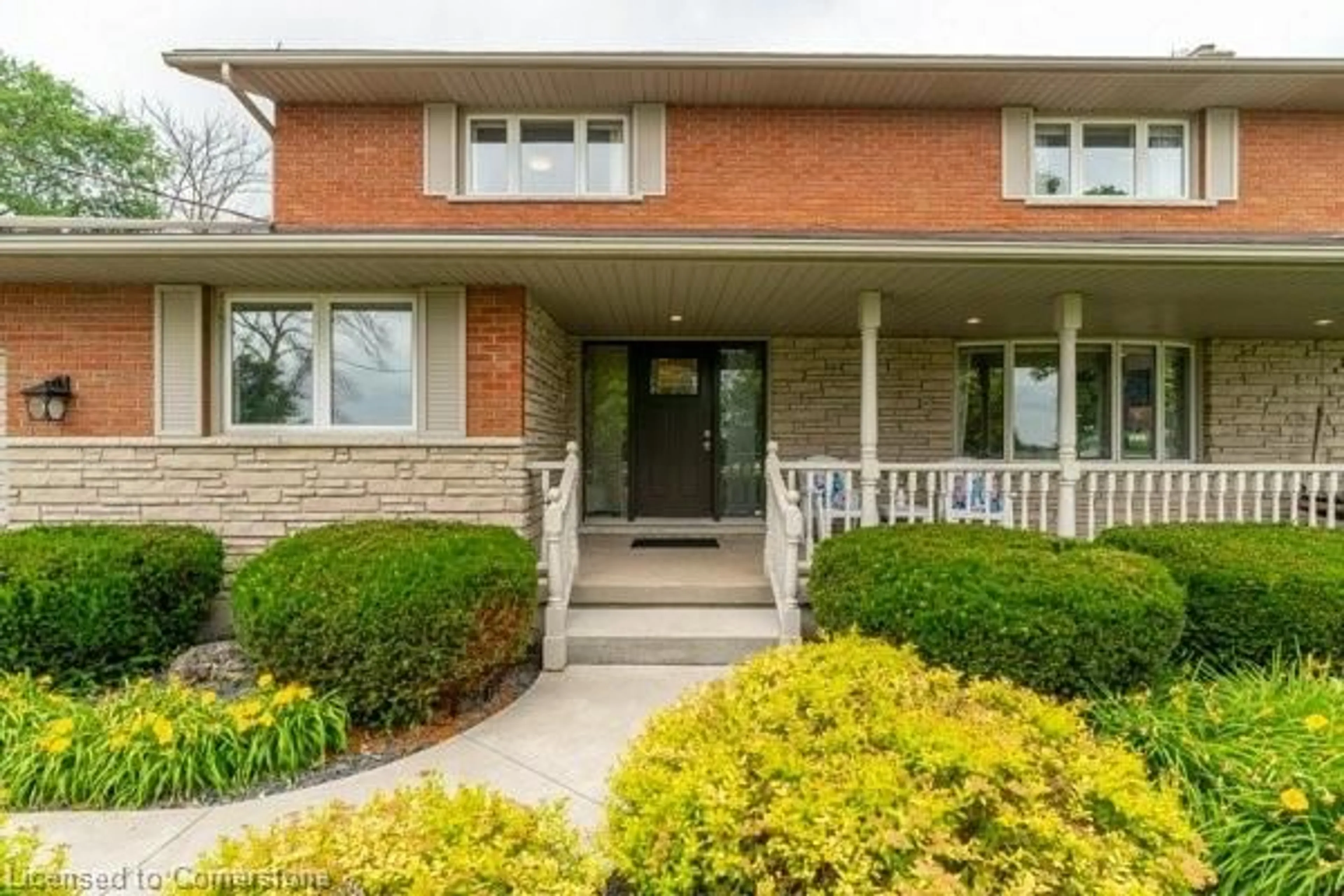 Home with brick exterior material, street for 7776 Mill Rd, Guelph Ontario N1H 6J1