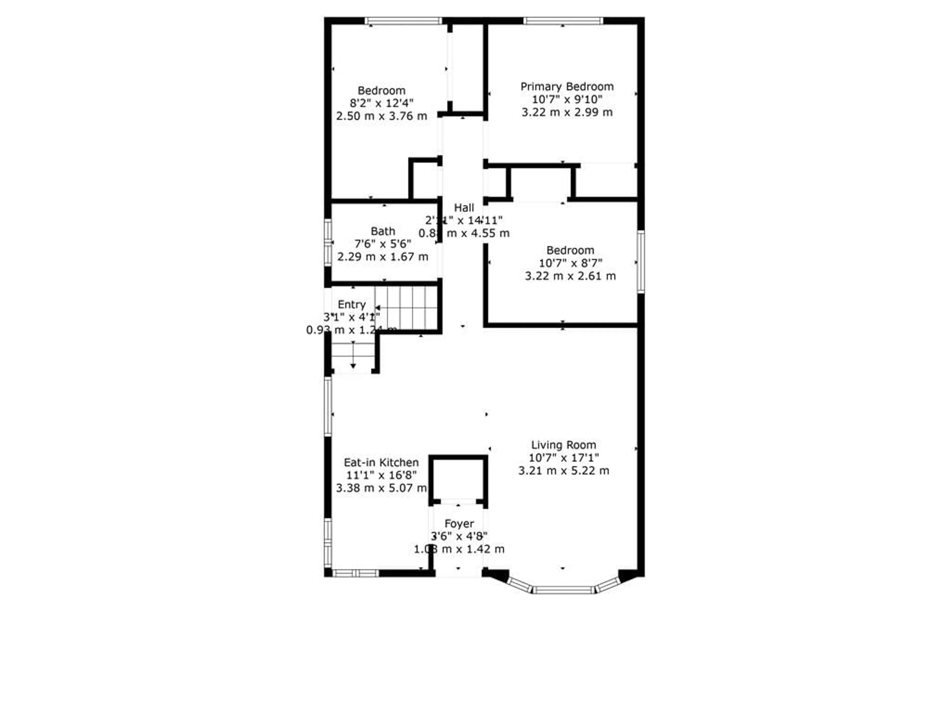 Floor plan for 42 Terrace Dr, Hamilton Ontario L9A 2Y6