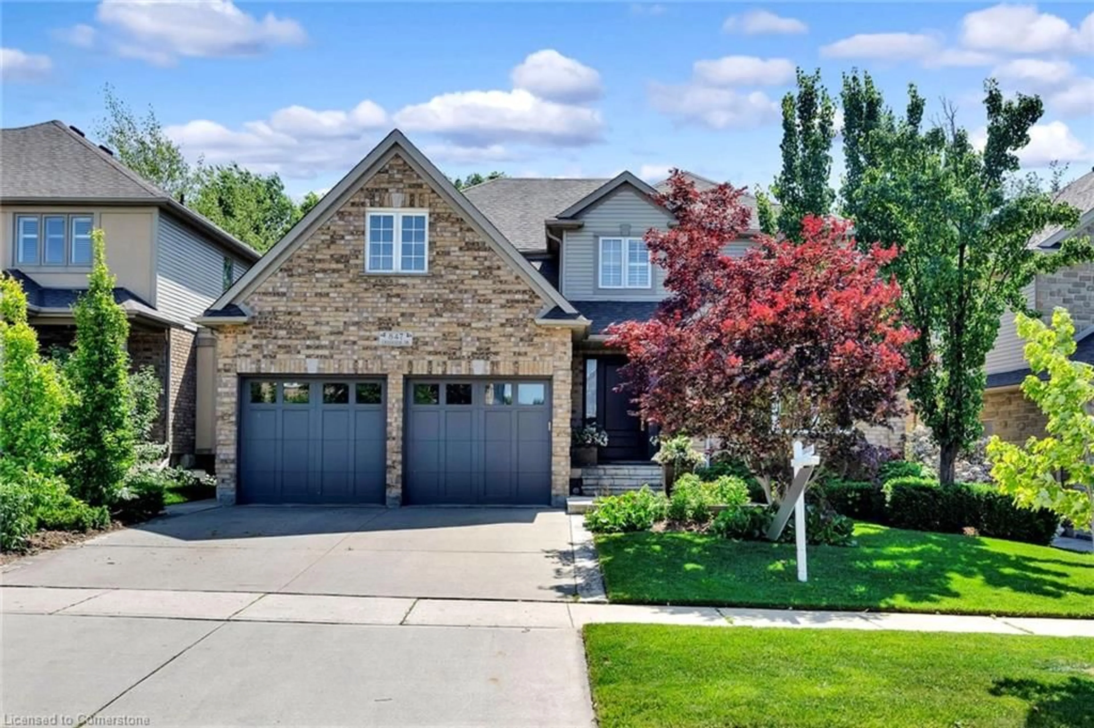Home with brick exterior material, street for 847 Creekside Dr, Waterloo Ontario N2V 2S7