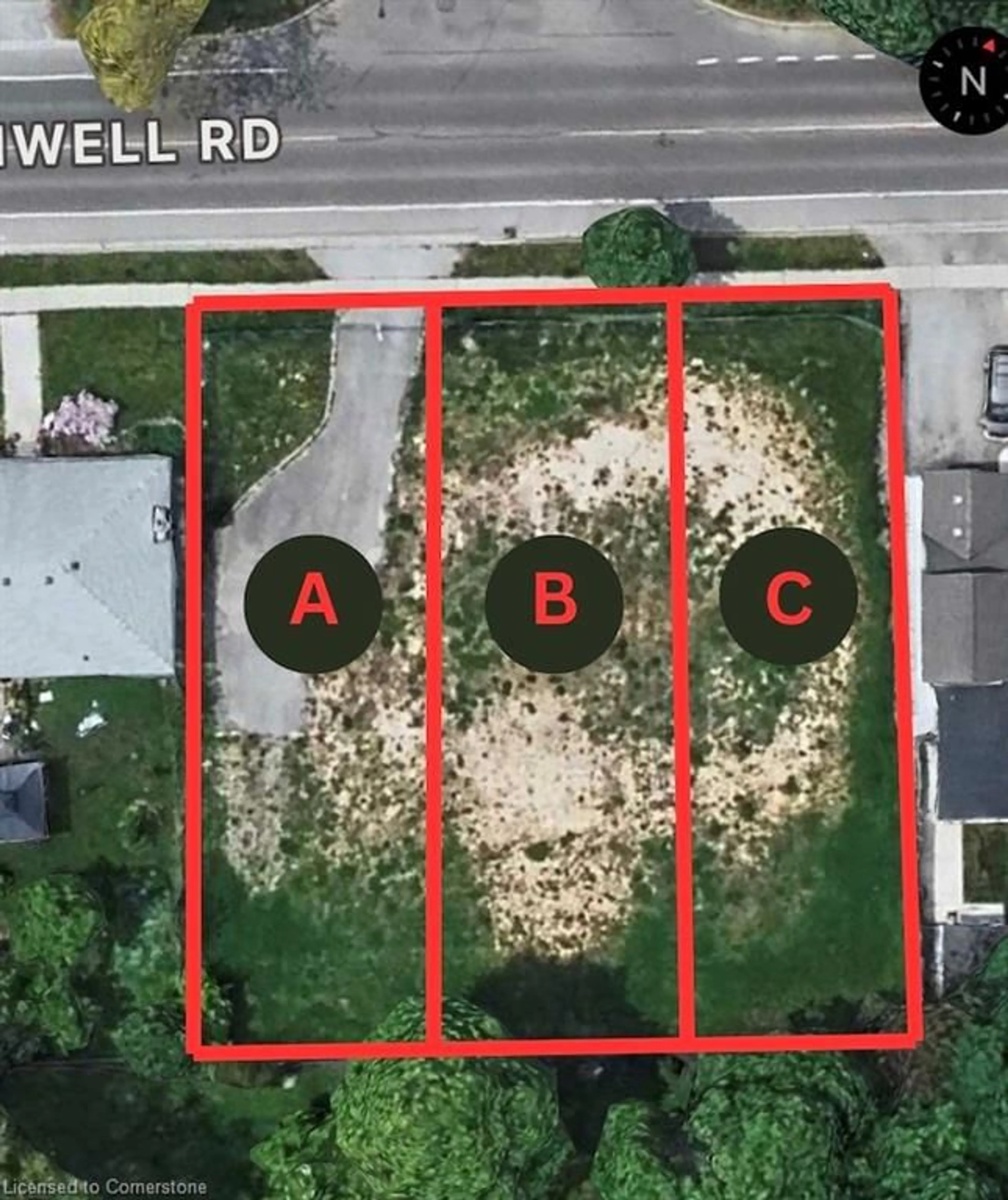 A pic from outside/outdoor area/front of a property/back of a property/a pic from drone, street for 374C Linwell Rd, St. Catharines Ontario L2M 2P2