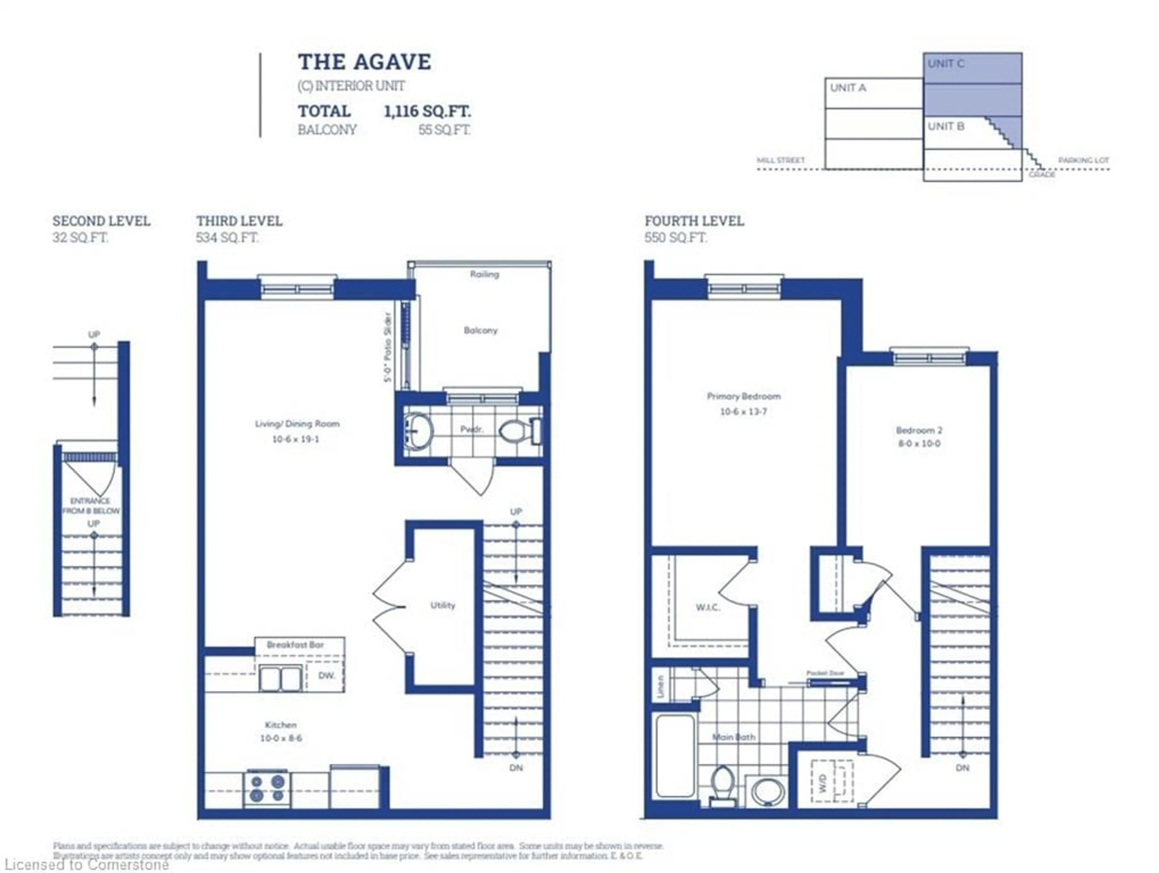 Floor plan for 31 Mill St #4, Kitchener Ontario N2G 2Y2