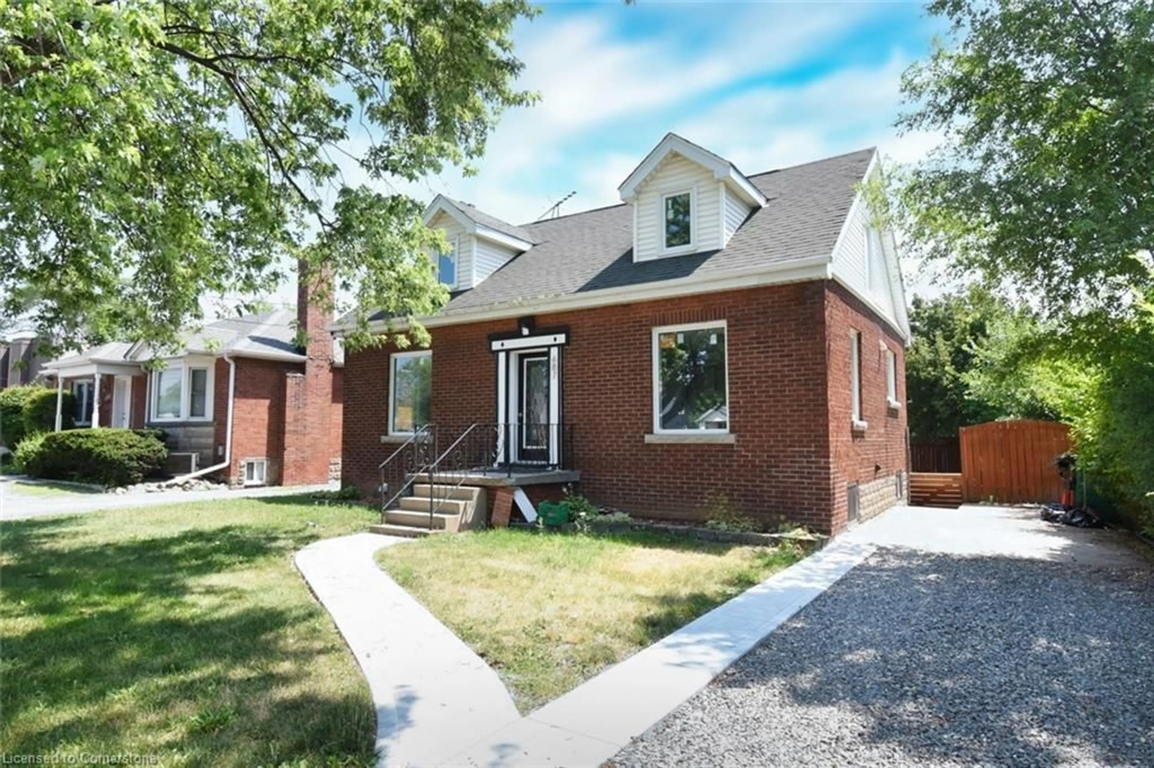 Home with brick exterior material, street for 687 Upper James St, Hamilton Ontario L9C 2Z4