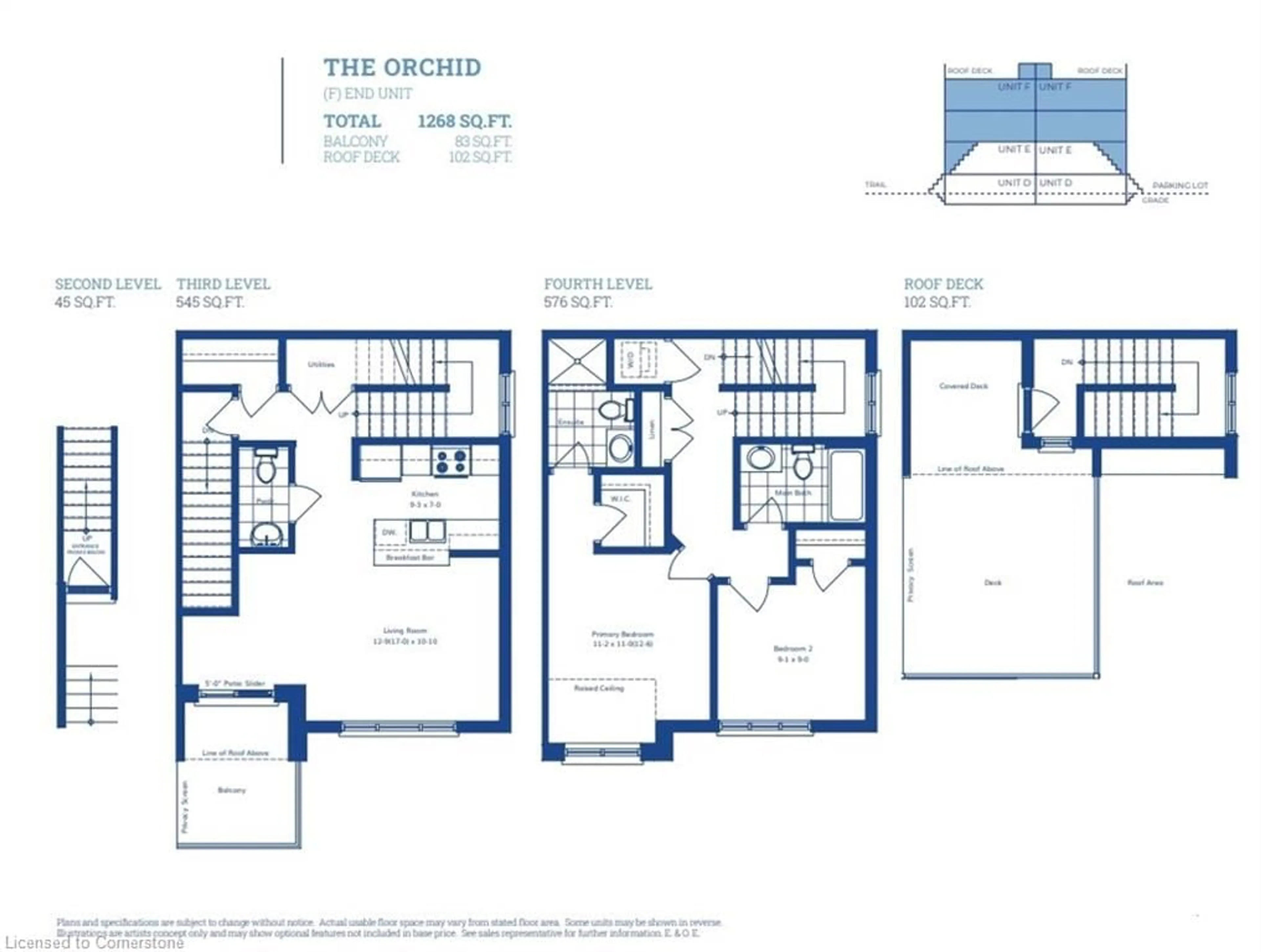 Floor plan for 31 Mill St #77, Kitchener Ontario N2G 2Y2