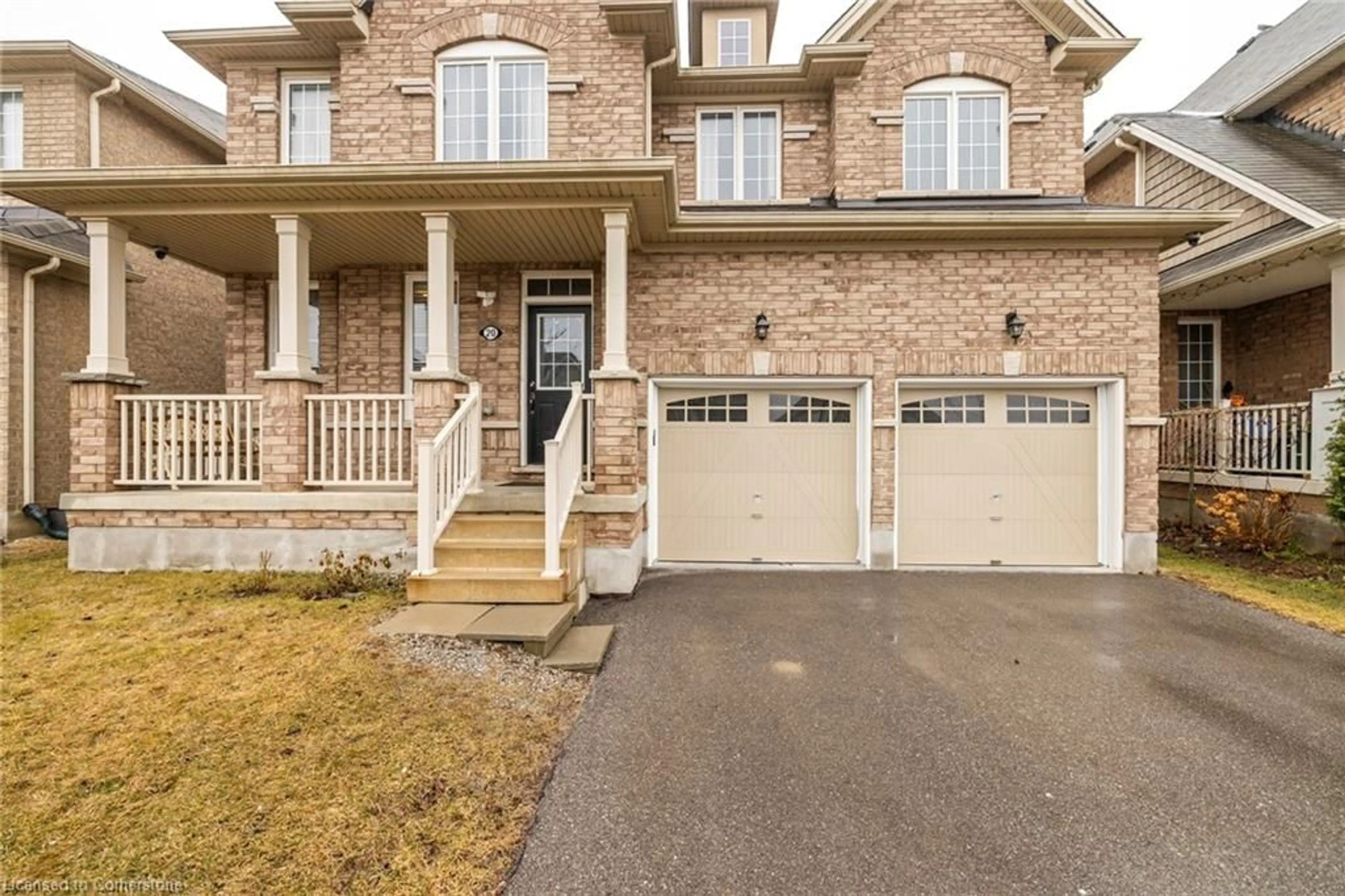 Home with brick exterior material, street for 20 Gillespie Dr, Brantford Ontario N3T 0J7