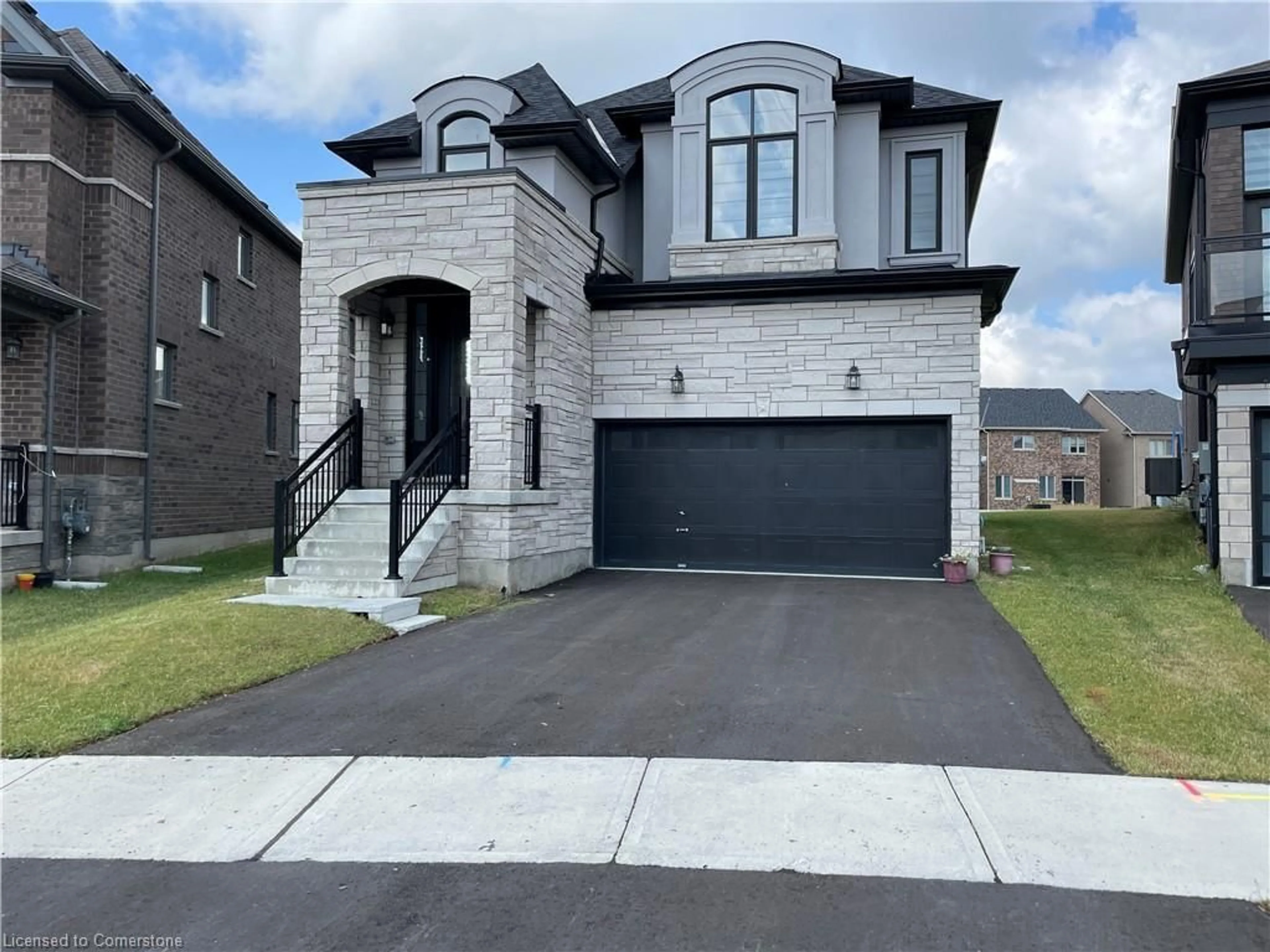 Home with brick exterior material, street for 117 Silverwood Cres, Woodstock Ontario N4T 0M6