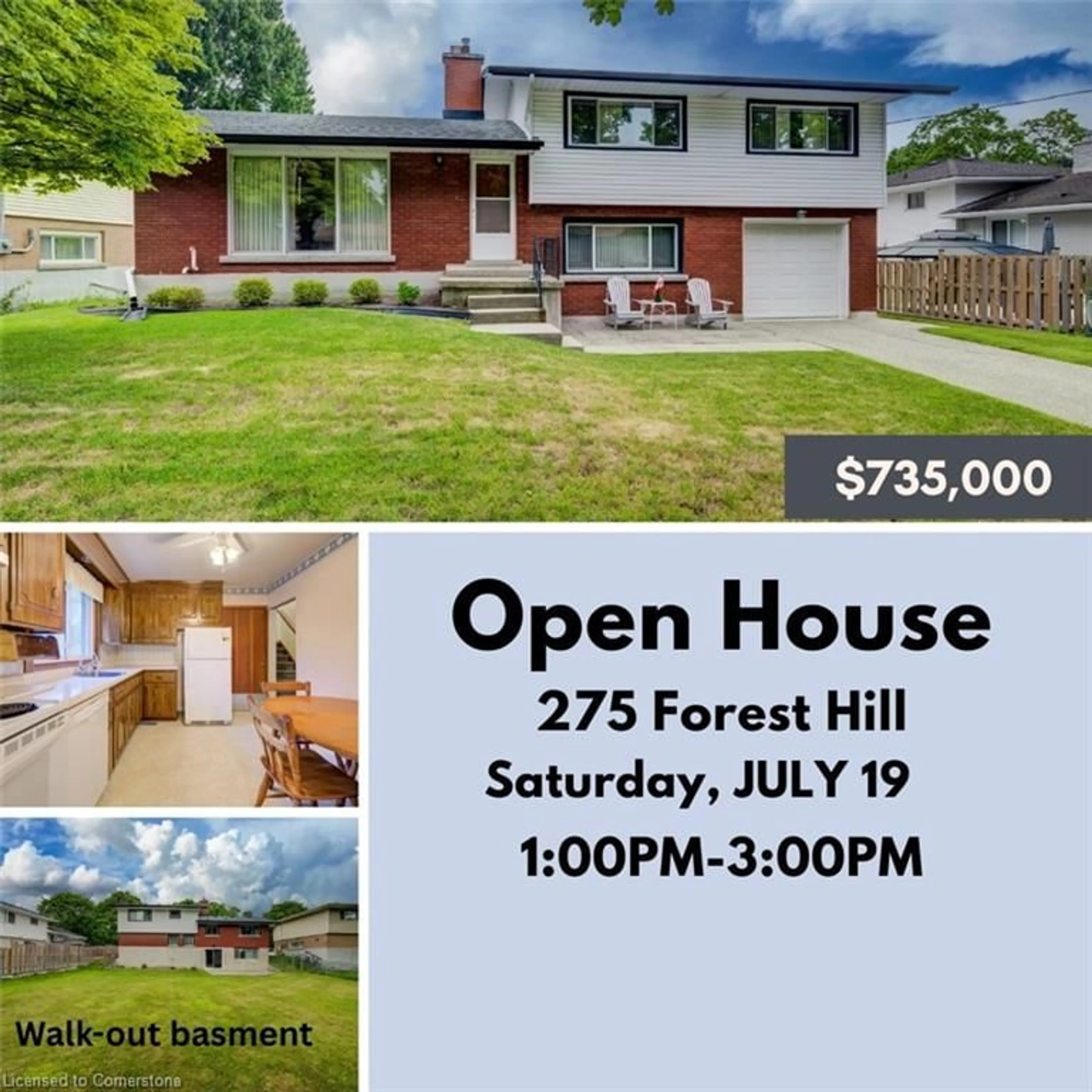 Unknown for 275 Forest Hill Dr, Kitchener Ontario N2M 4G7