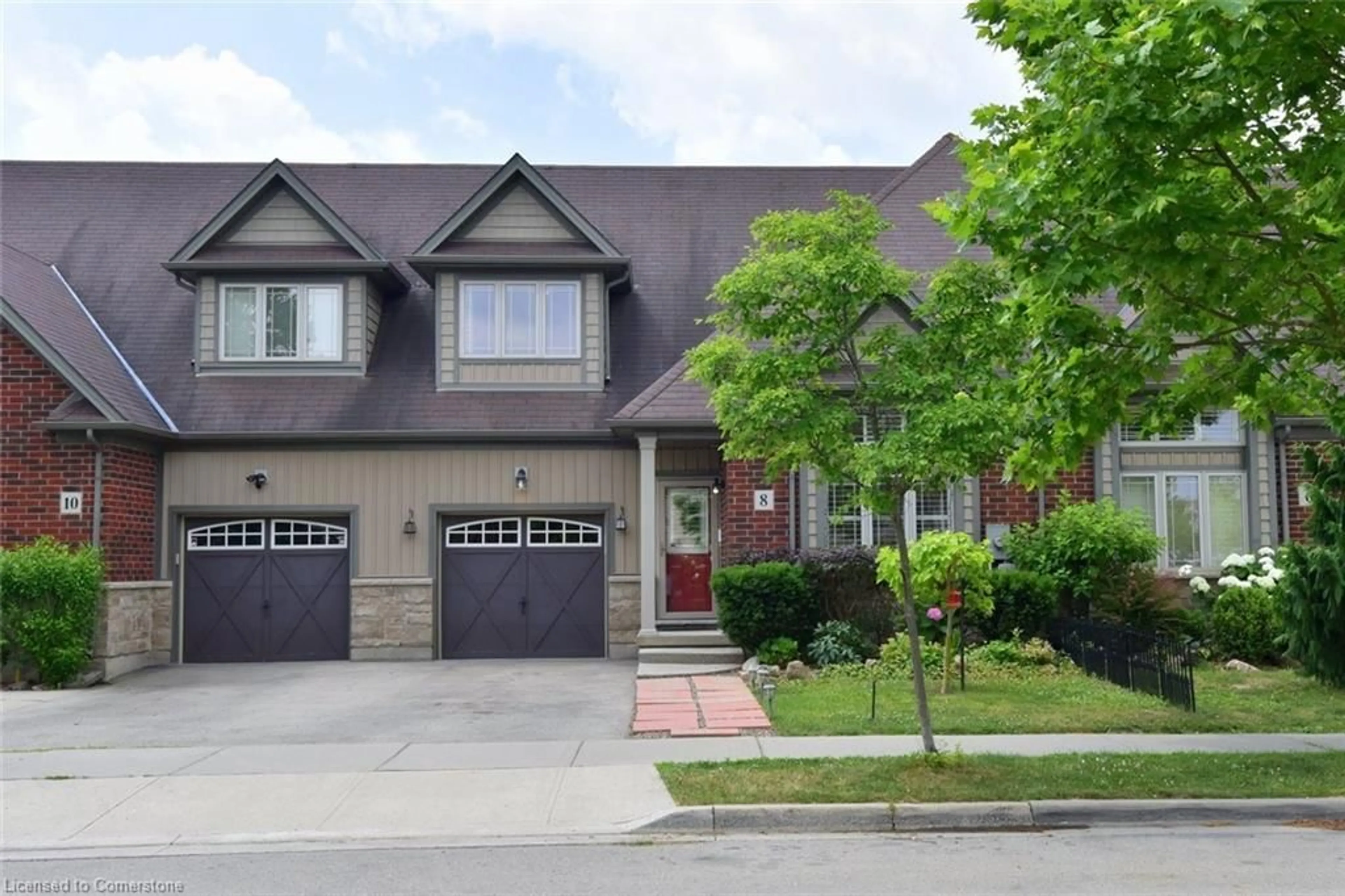 Home with brick exterior material, street for 8 Valiant Cir, Binbrook Ontario L0R 1C0