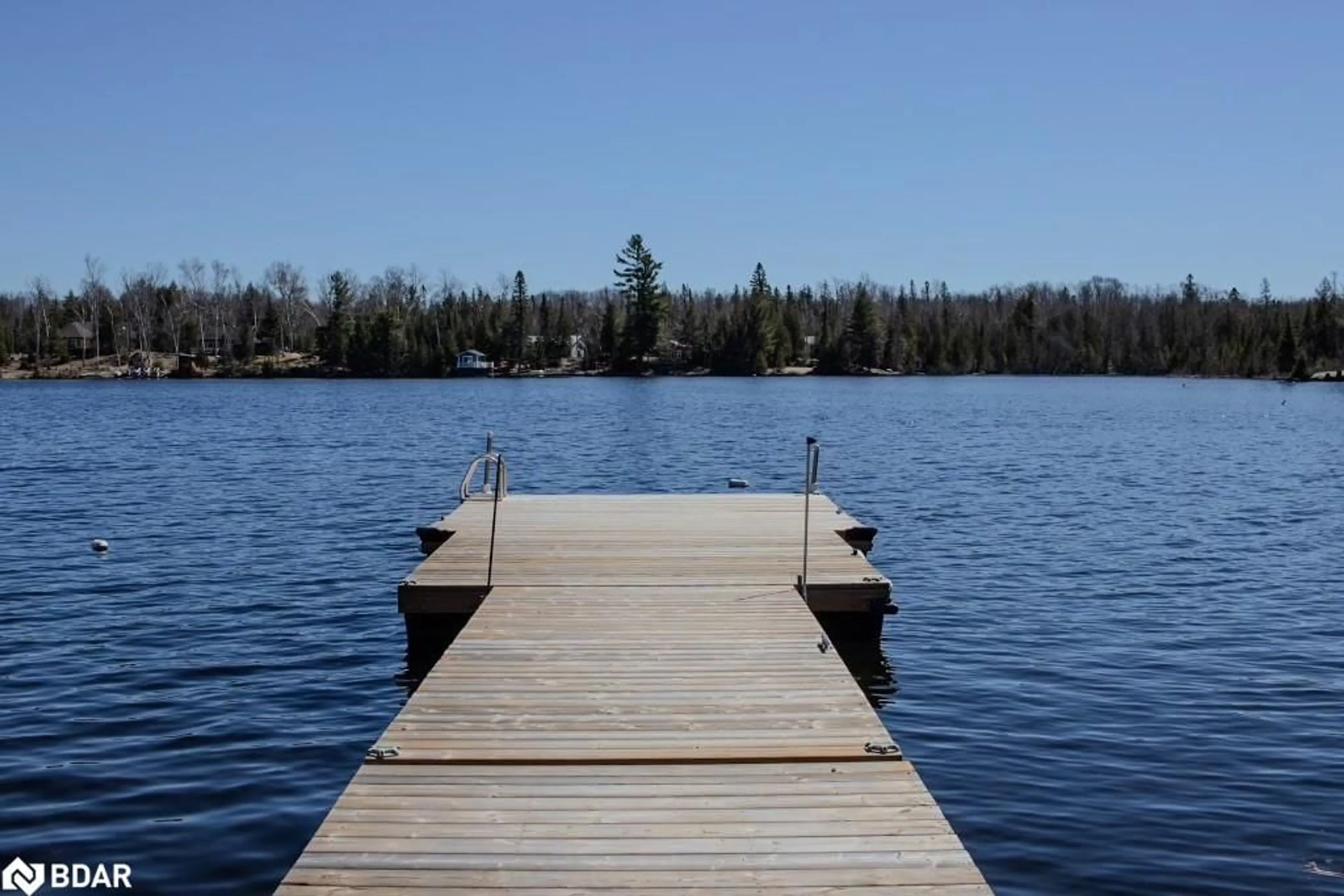 Patio, water/lake/river/ocean view for 18 Bay View Lane, Gilmour Ontario K0L 1W0