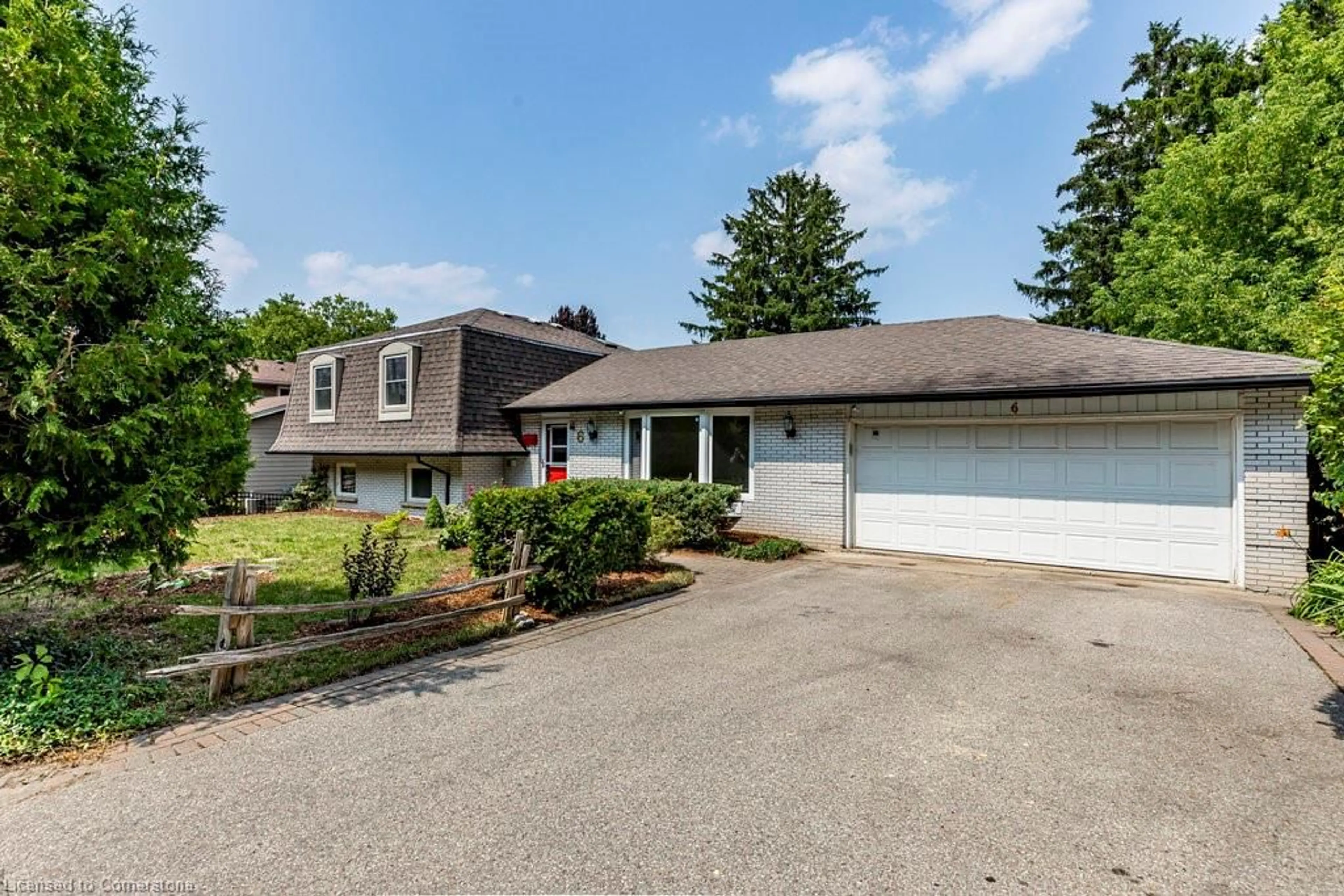 A pic from outside/outdoor area/front of a property/back of a property/a pic from drone, street for 6 Terrace Lane, Guelph Ontario N1G 2Y3
