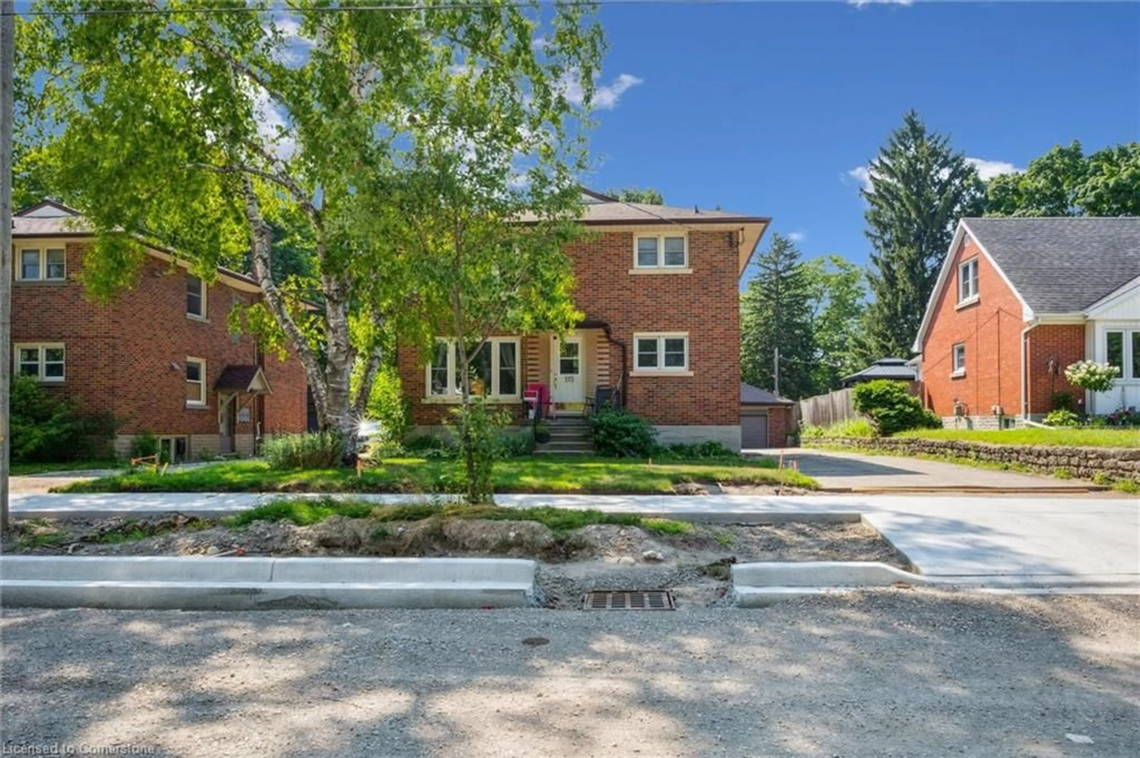 Home with brick exterior material, street for 115 Marlborough Ave, Kitchener Ontario N2M 1H7