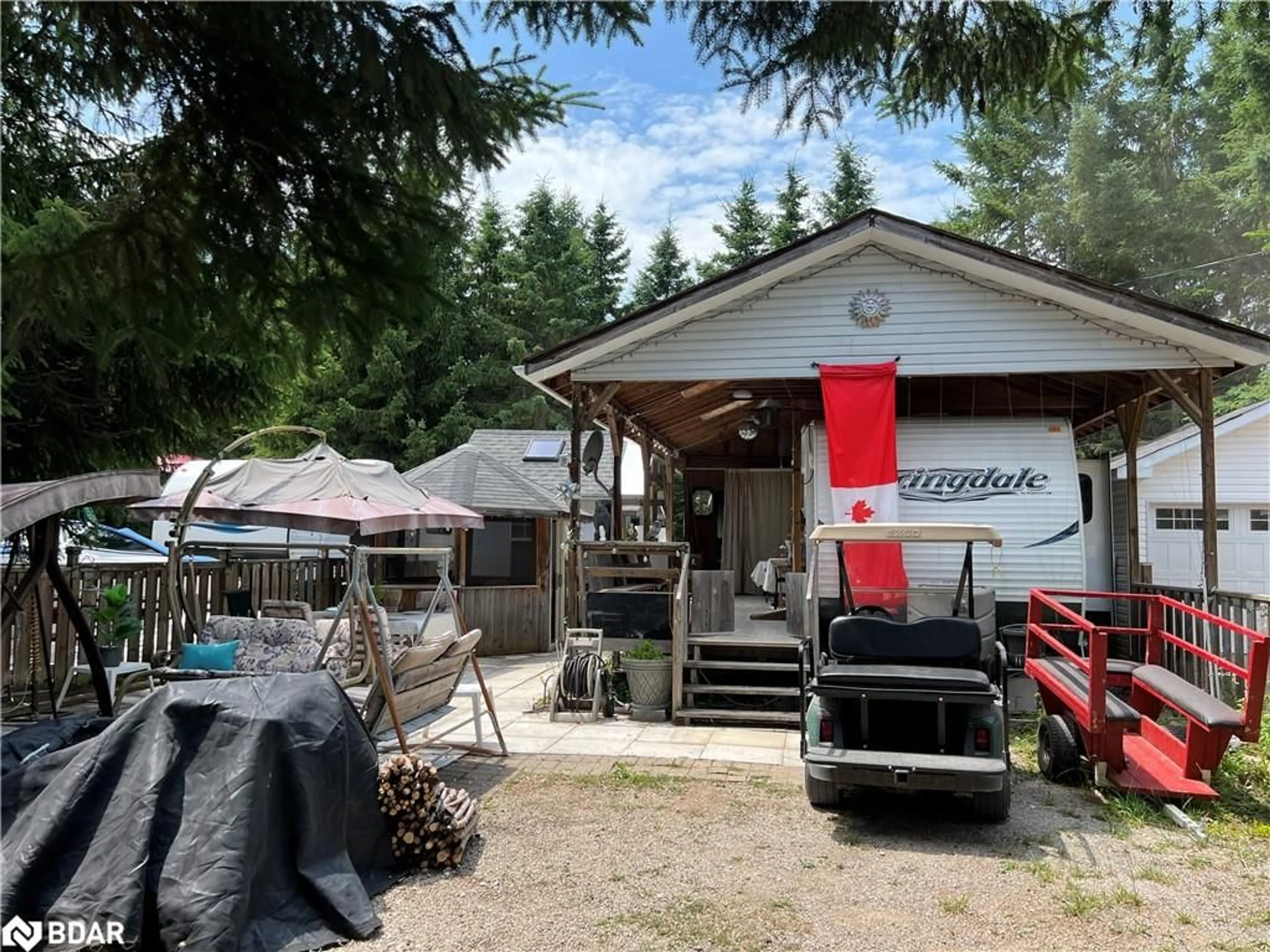 Shed for 75 (#53 DEER RU Bells Park Rd, Wasaga Beach Ontario L9Z 2X2