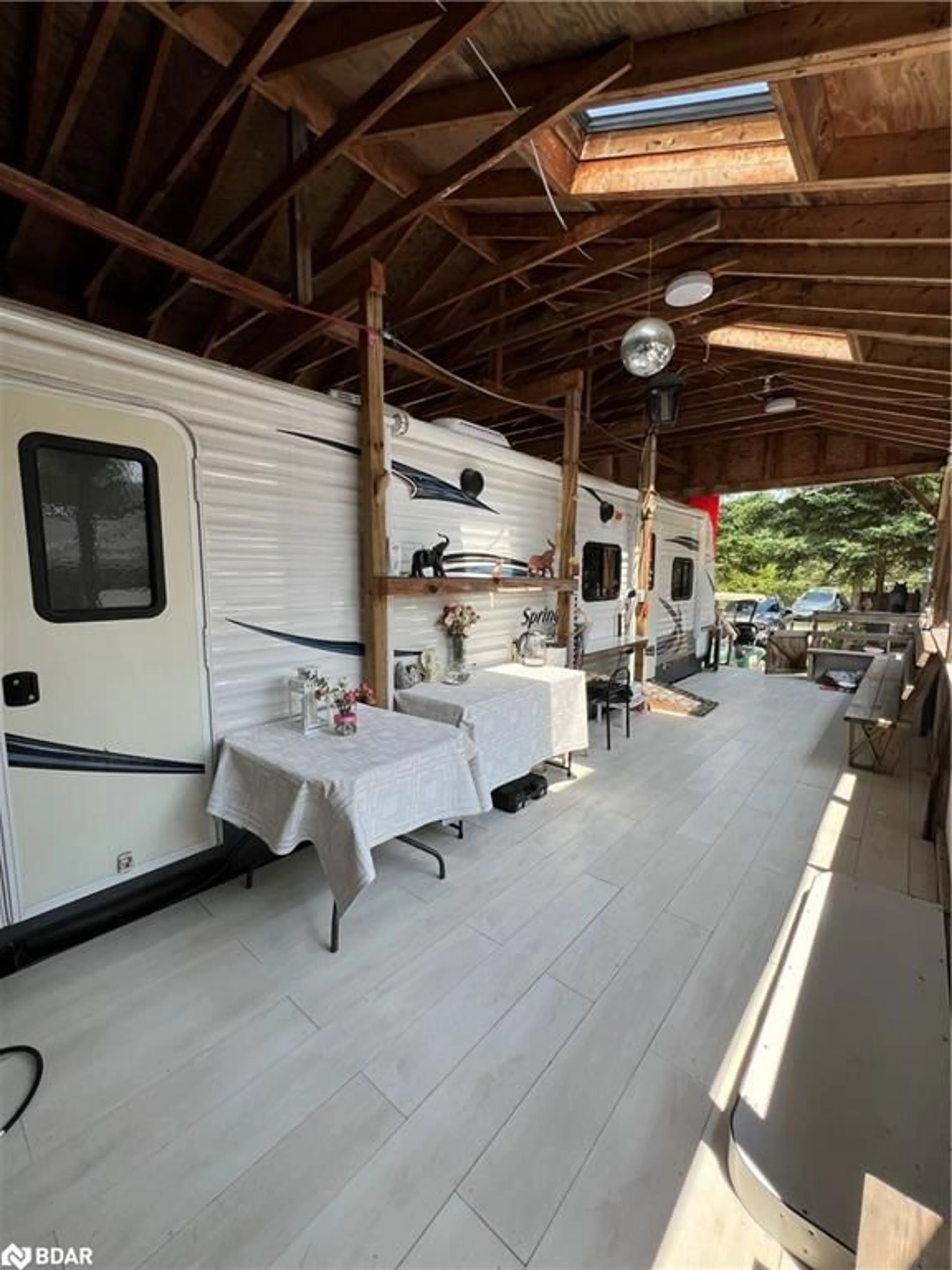 Patio, street for 75 (#53 DEER RU Bells Park Rd, Wasaga Beach Ontario L9Z 2X2