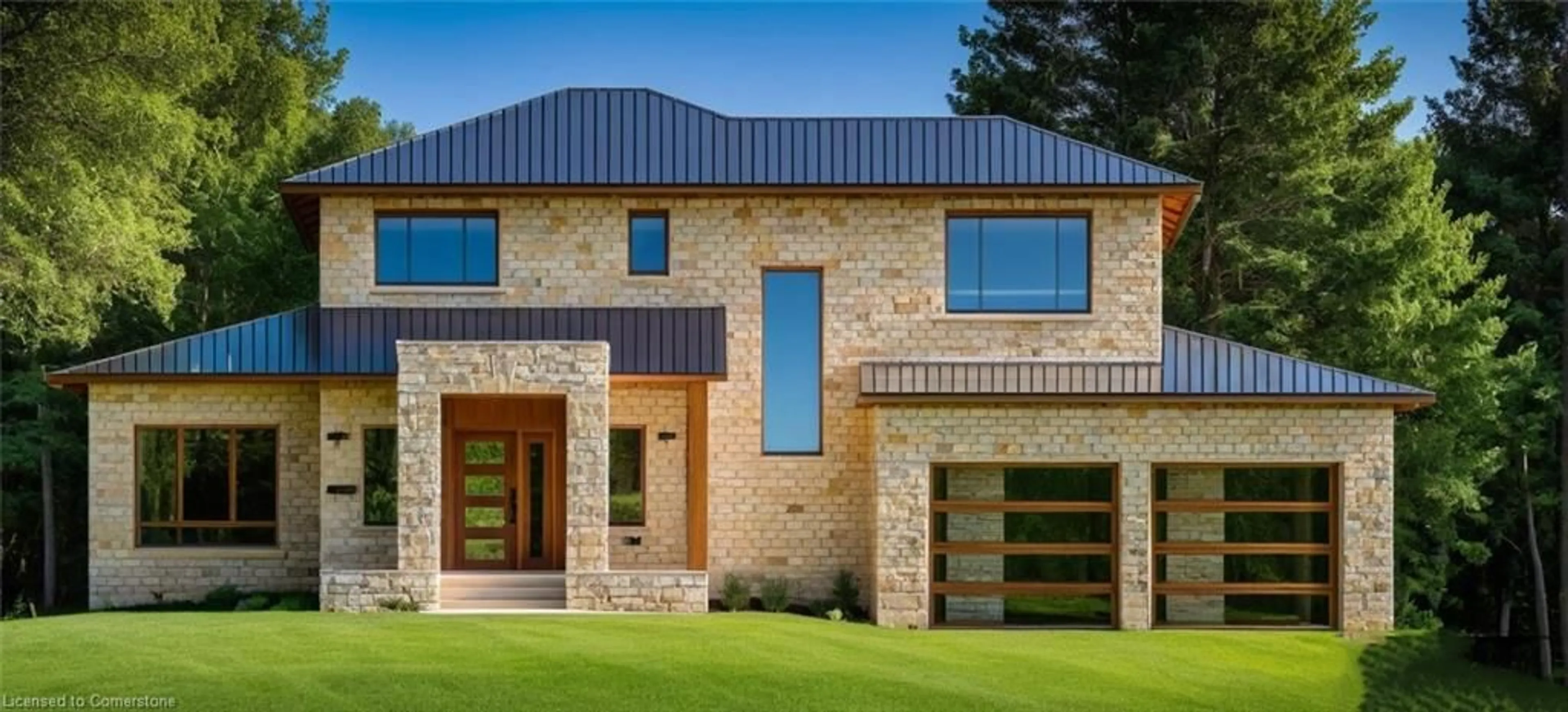 Home with brick exterior material, street for 56 Brock Rd, Puslinch Ontario N1H 6H9