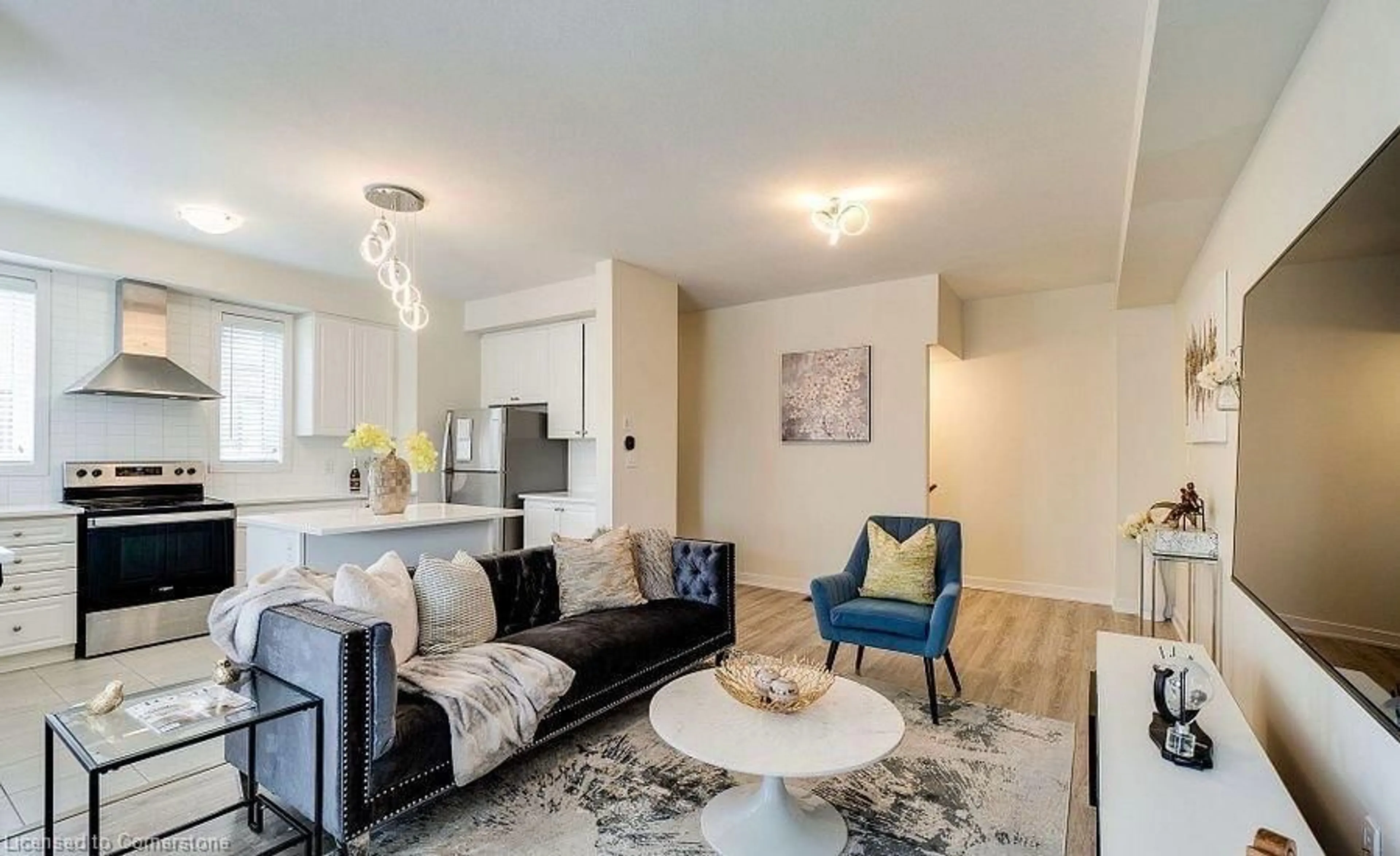 Living room with furniture, unknown for 590 North Service Rd, Stoney Creek Ontario L8E 0K5