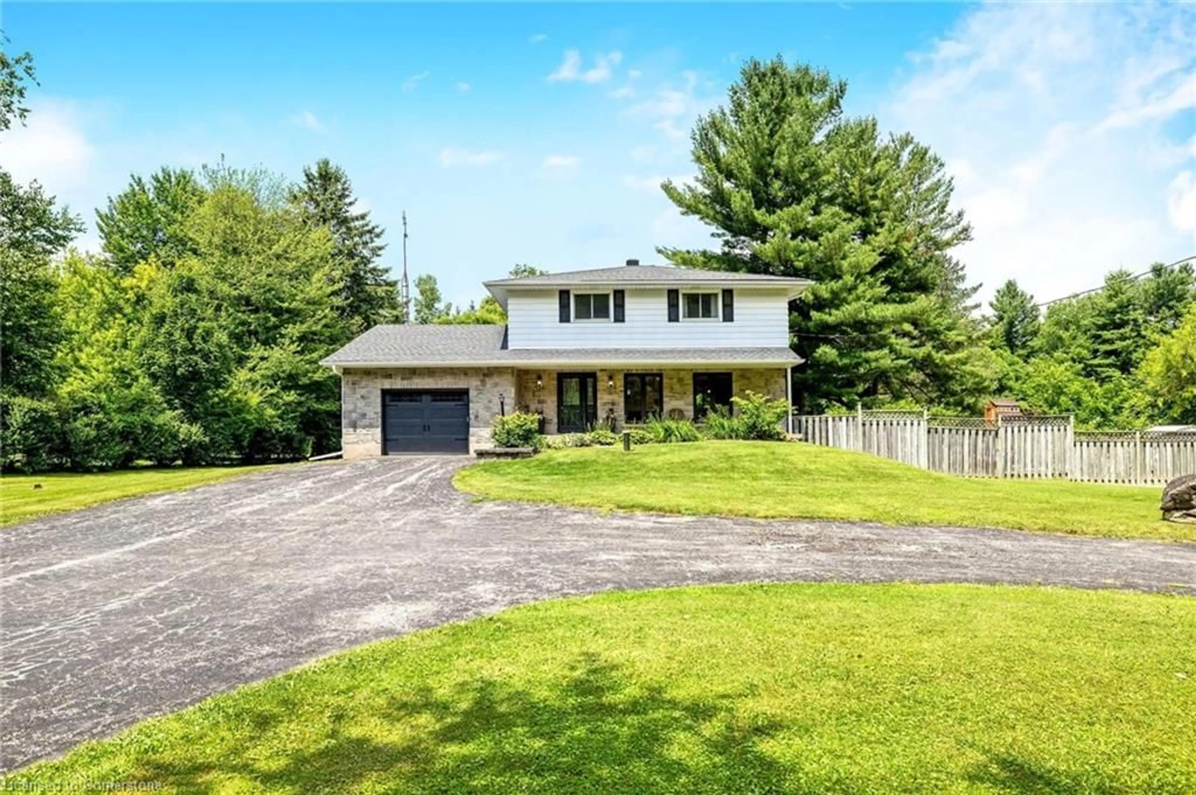 A pic from outside/outdoor area/front of a property/back of a property/a pic from drone, street for 3083 Limestone Rd, Campbellville Ontario L0P 1B0