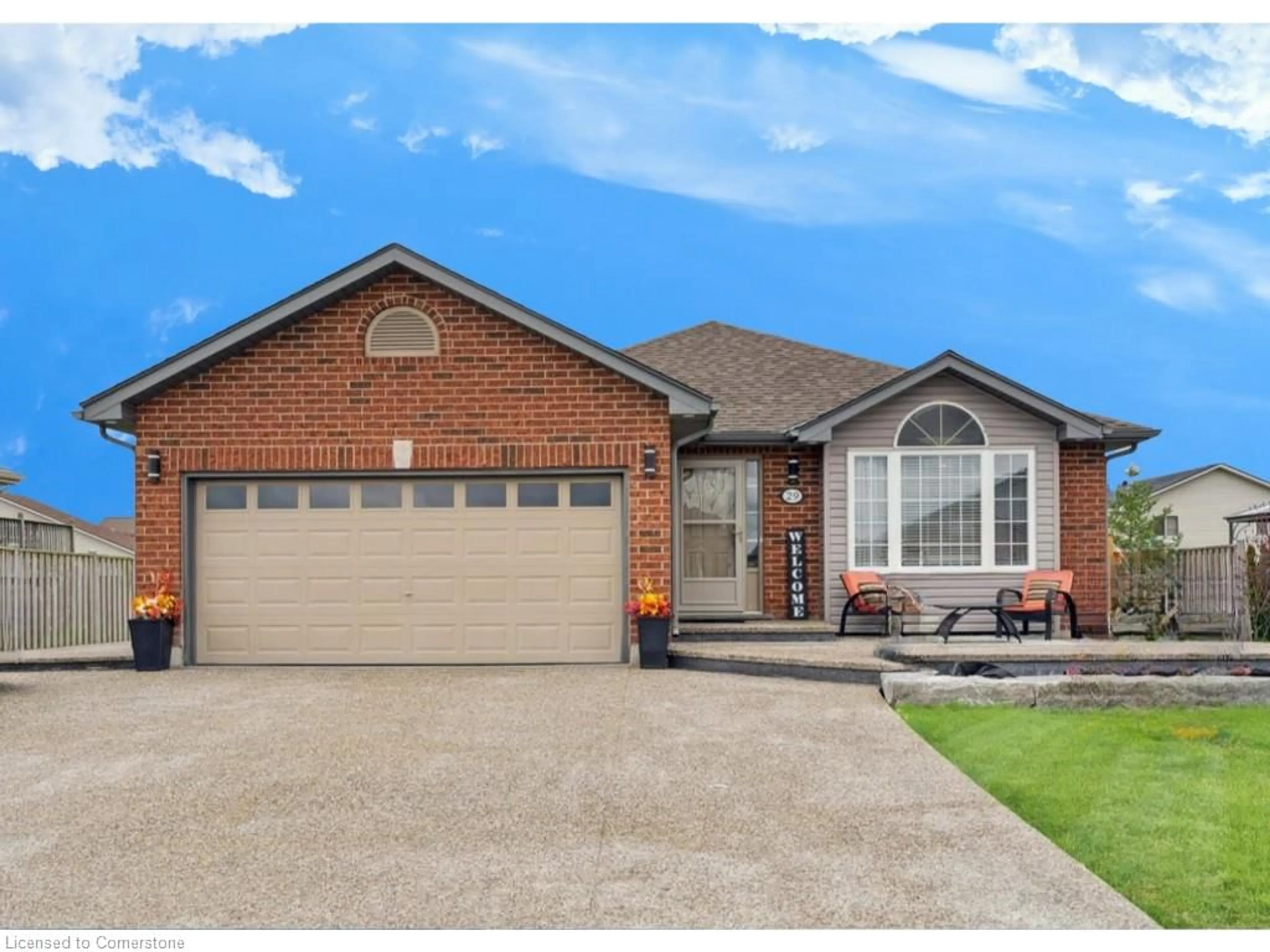 Home with brick exterior material, street for 29 Mapleview Dr, Hagersville Ontario N0A 1H0