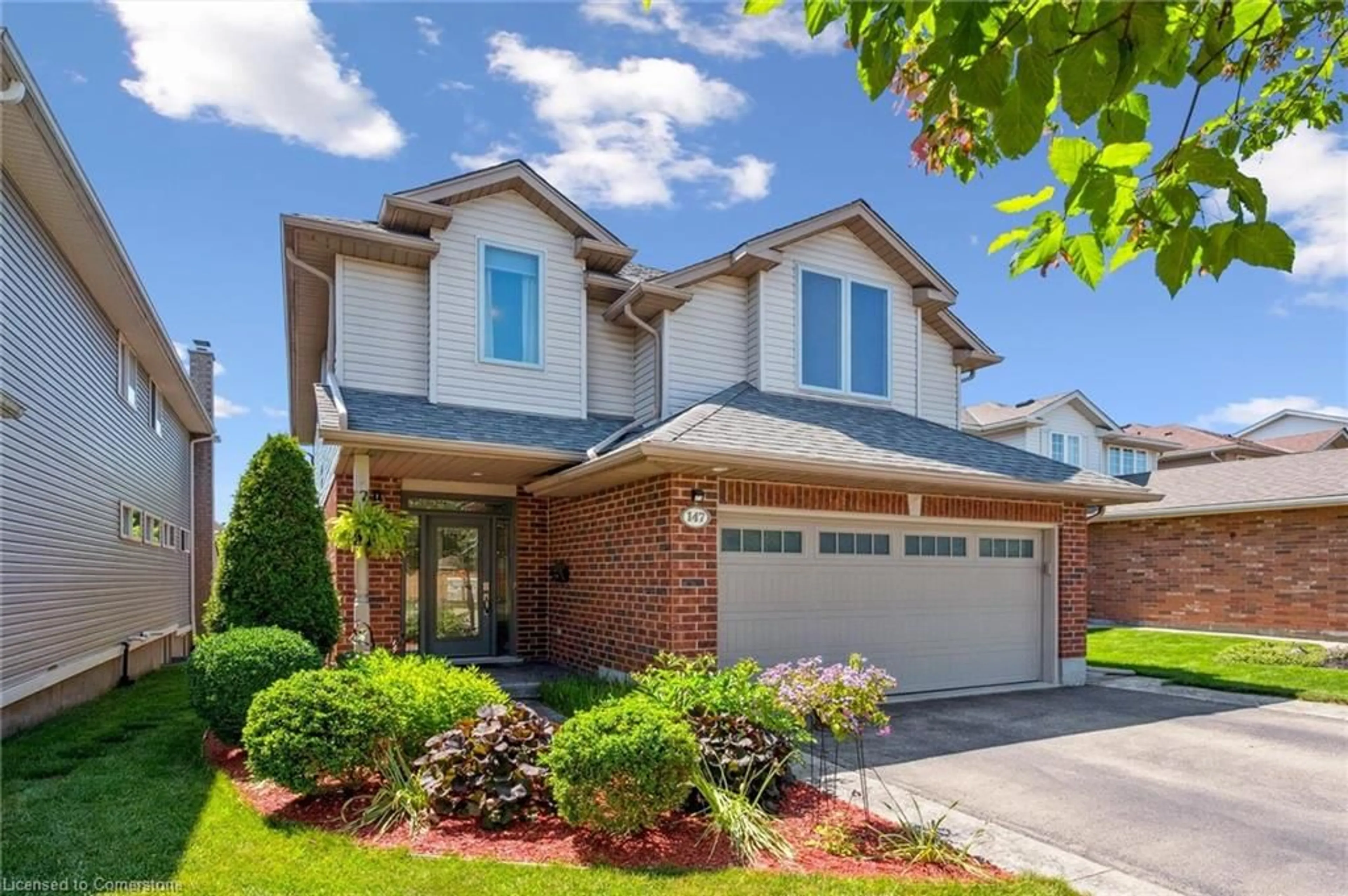 Home with brick exterior material, street for 147 Milson Cres, Guelph Ontario N1C 1G5