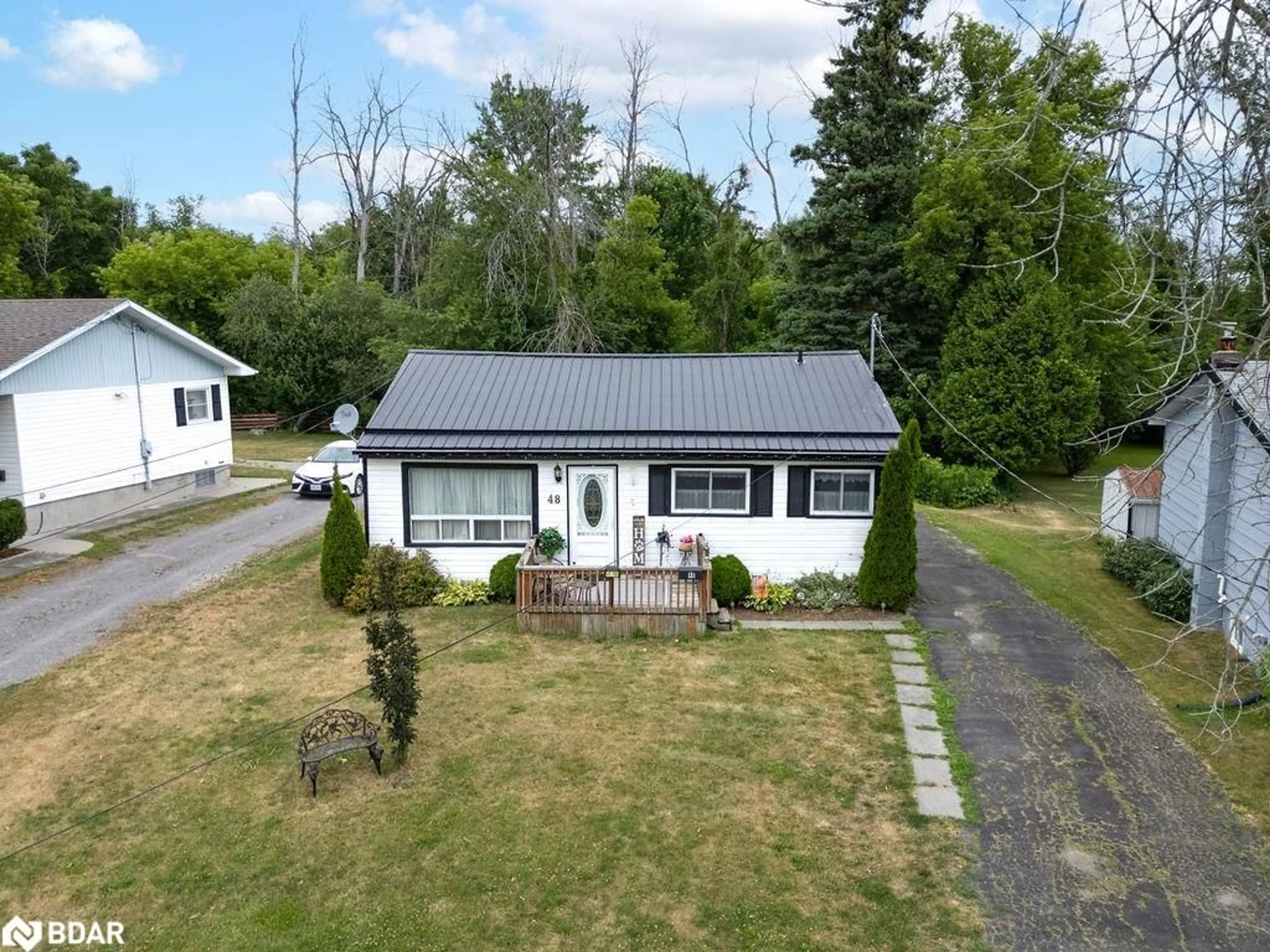 A pic from outside/outdoor area/front of a property/back of a property/a pic from drone, street for 48 Kidd Ave, Quinte West Ontario K8V 2C7