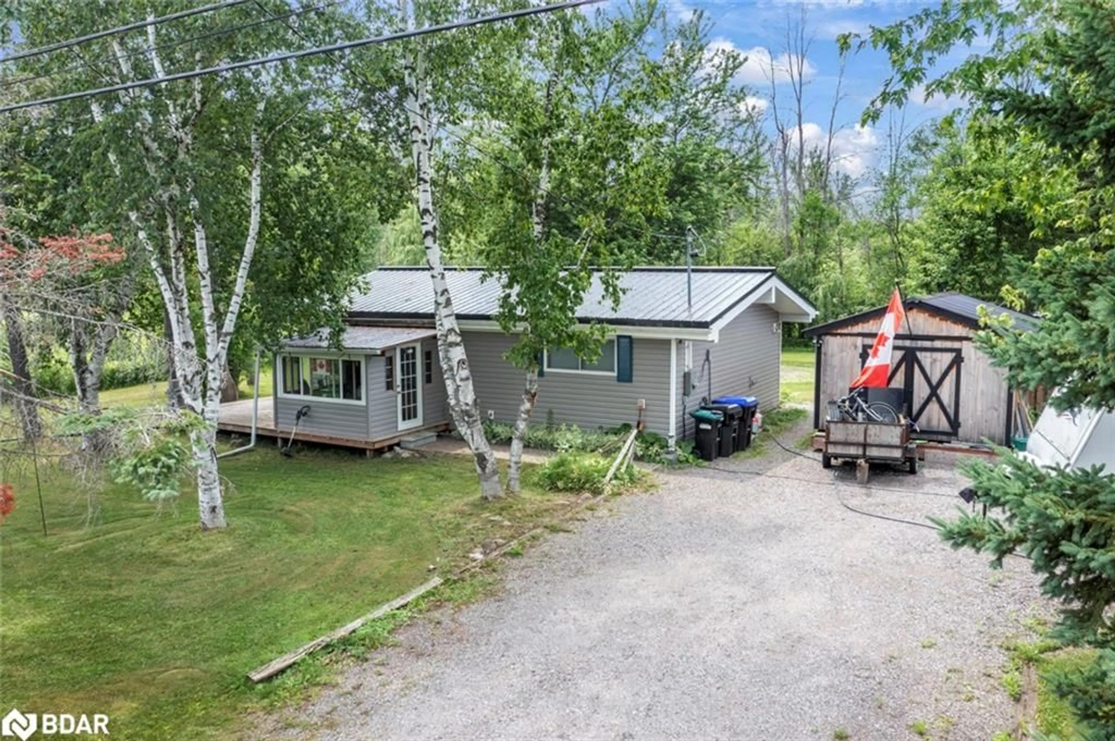 A pic from outside/outdoor area/front of a property/back of a property/a pic from drone, street for 2364 Buchanan St, Innisfil Ontario L9S 3W7