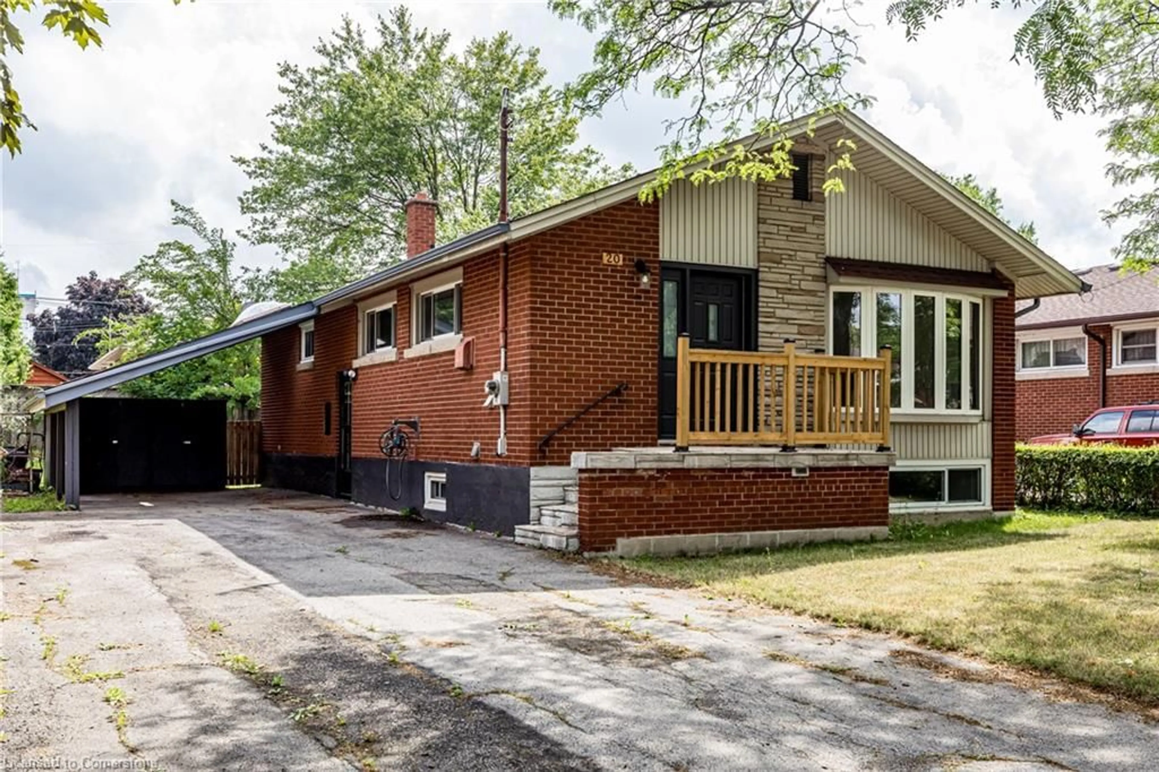 Home with brick exterior material, street for 20 Burfield Ave, Hamilton Ontario L8T 2J9