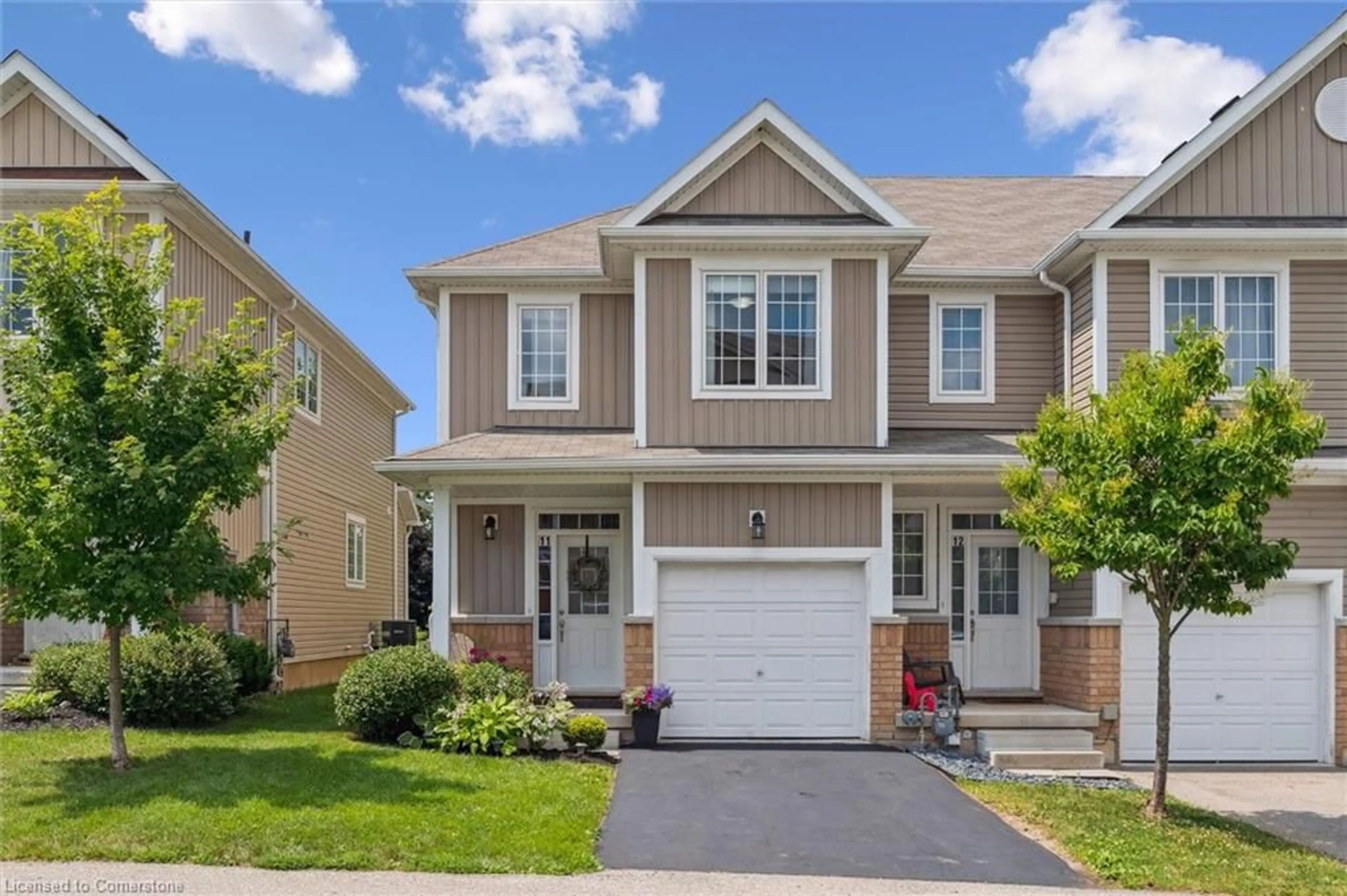 Home with vinyl exterior material, street for 21 Diana Ave #11, Brantford Ontario N3T 0G7