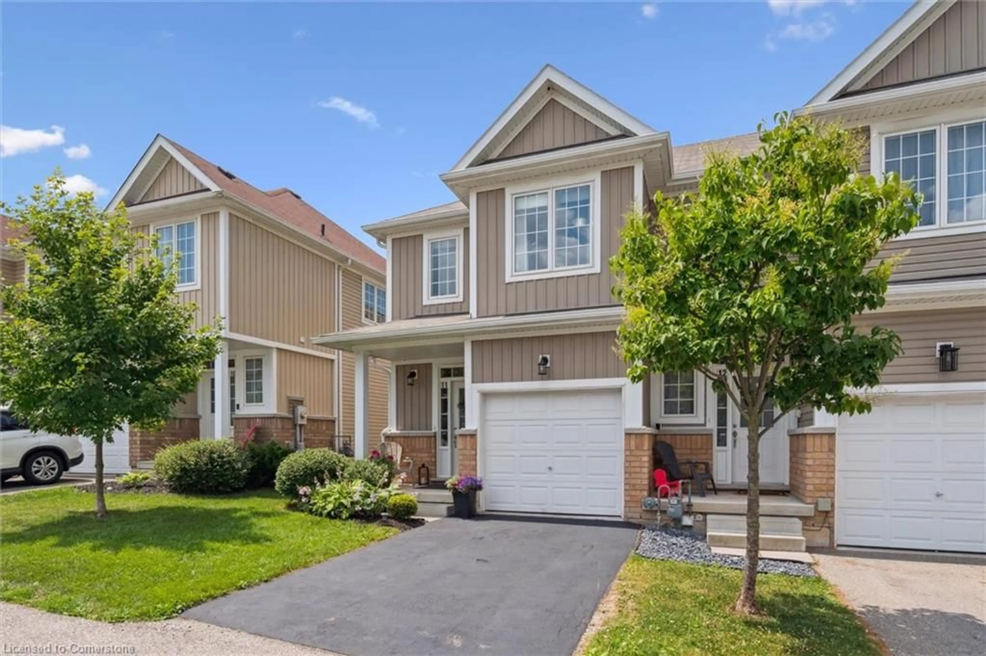 Home with vinyl exterior material, street for 21 Diana Ave #11, Brantford Ontario N3T 0G7